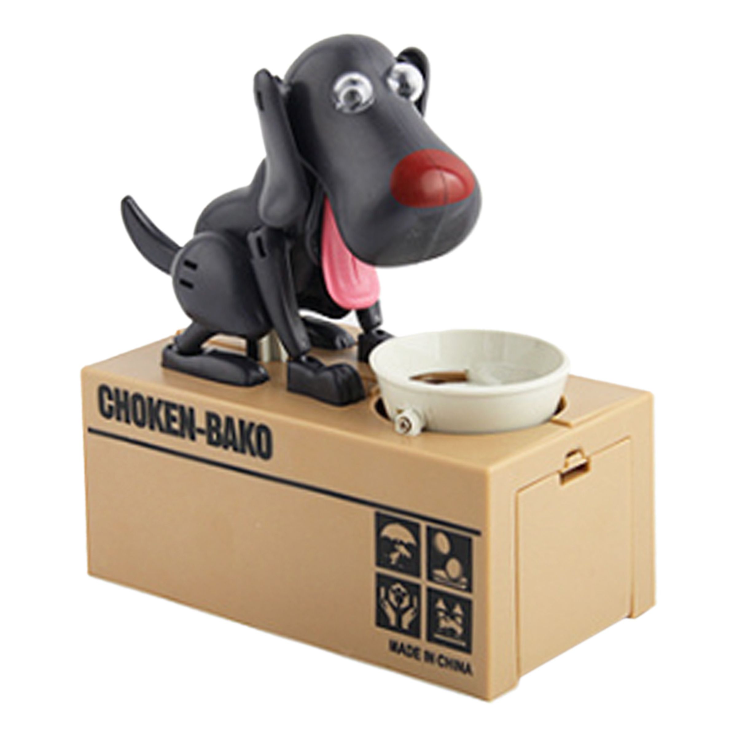Sparebøsse Hund - Sort
