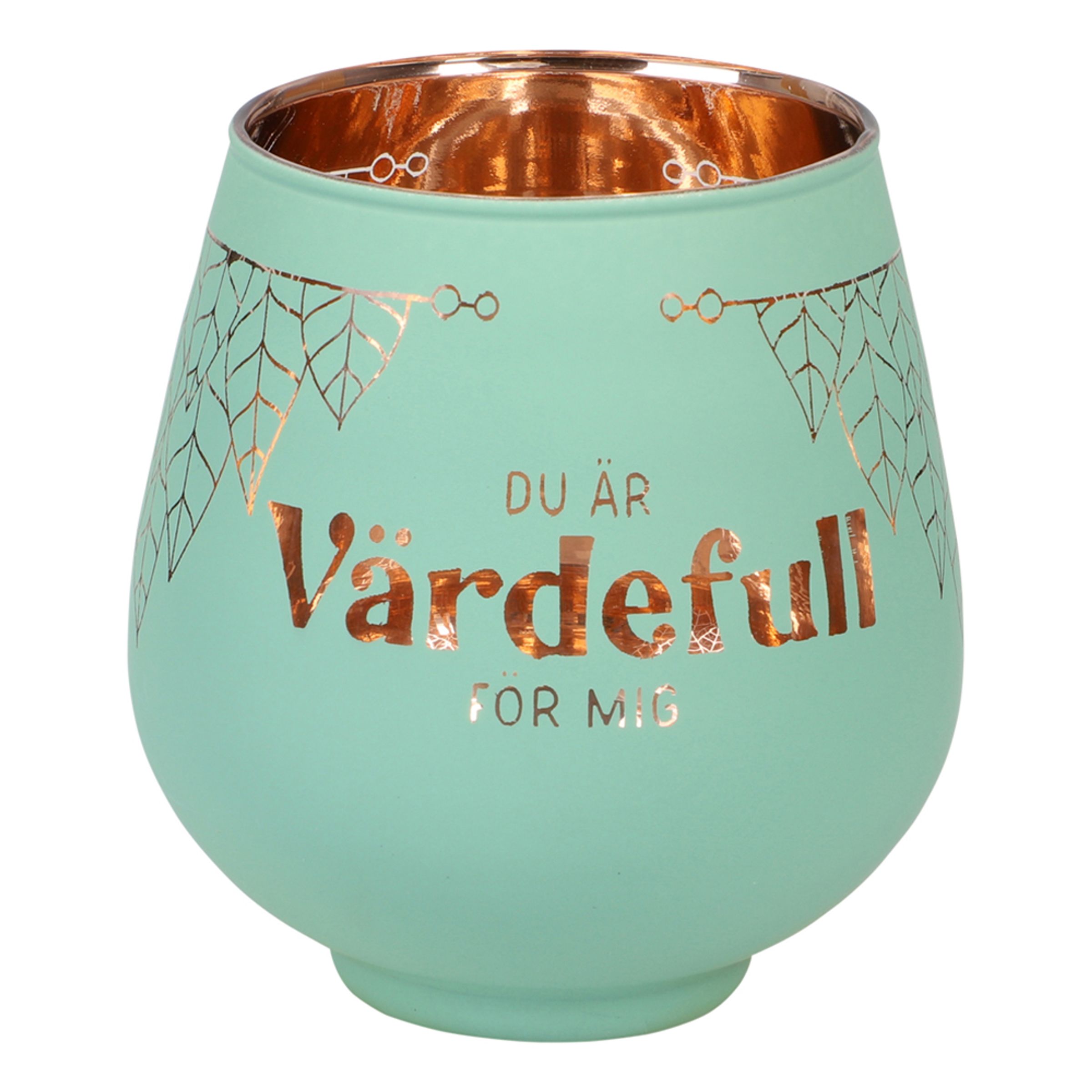 Ljuslykta Spegelglas med Text - Värdefull | Hem - Teman - Presenter - Present till Pappa | Pryloteket