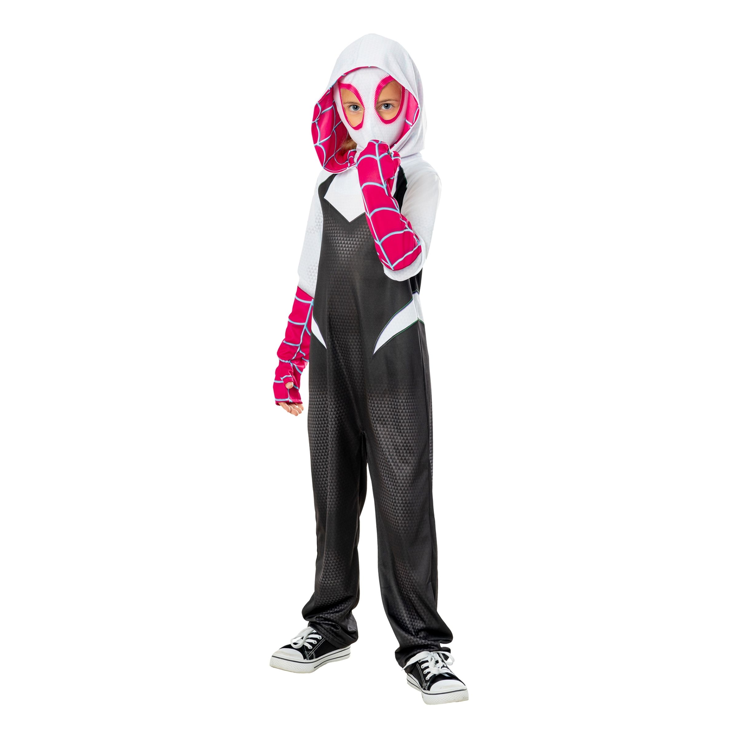Spider-Gwen Børnekostume - Medium
