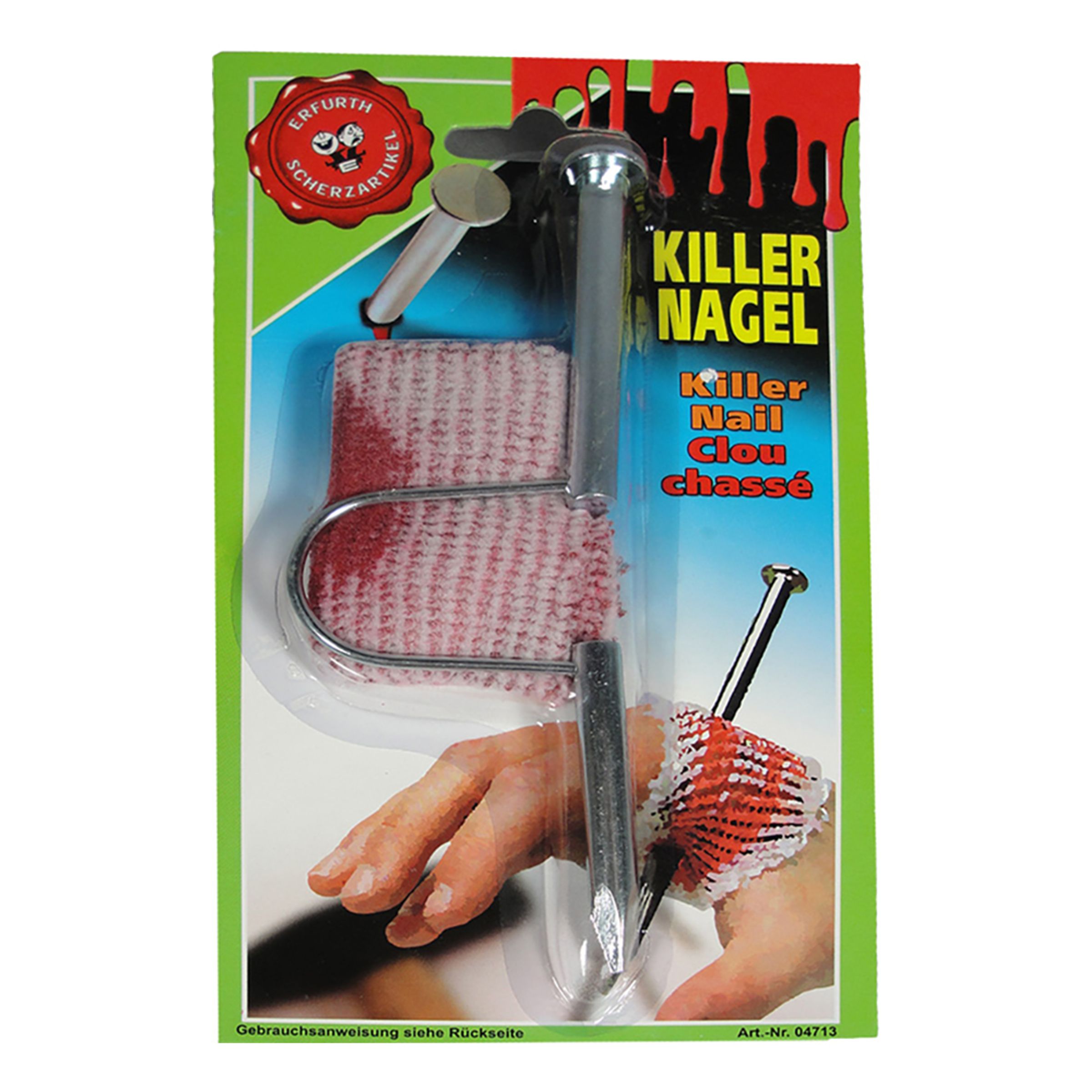 Spik Genom Hand Skämtprodukt | Hem - Maskerad - Tillbehör - Maskeradaccessoarer | Maskeradspecialisten