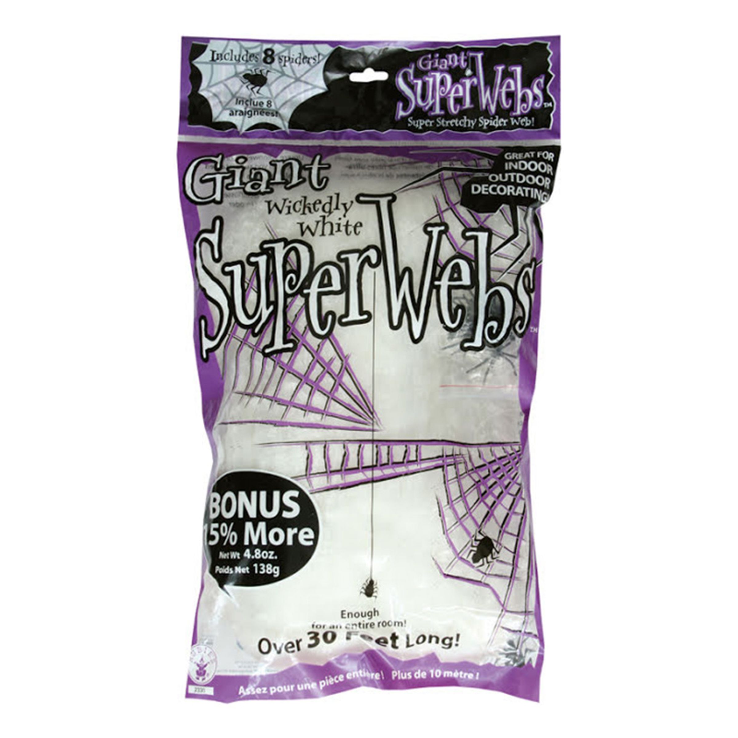 Spindelnät Jättepåse | Hem - Teman - Högtider - Halloween - Halloweendekorationer | Maskeradspecialisten