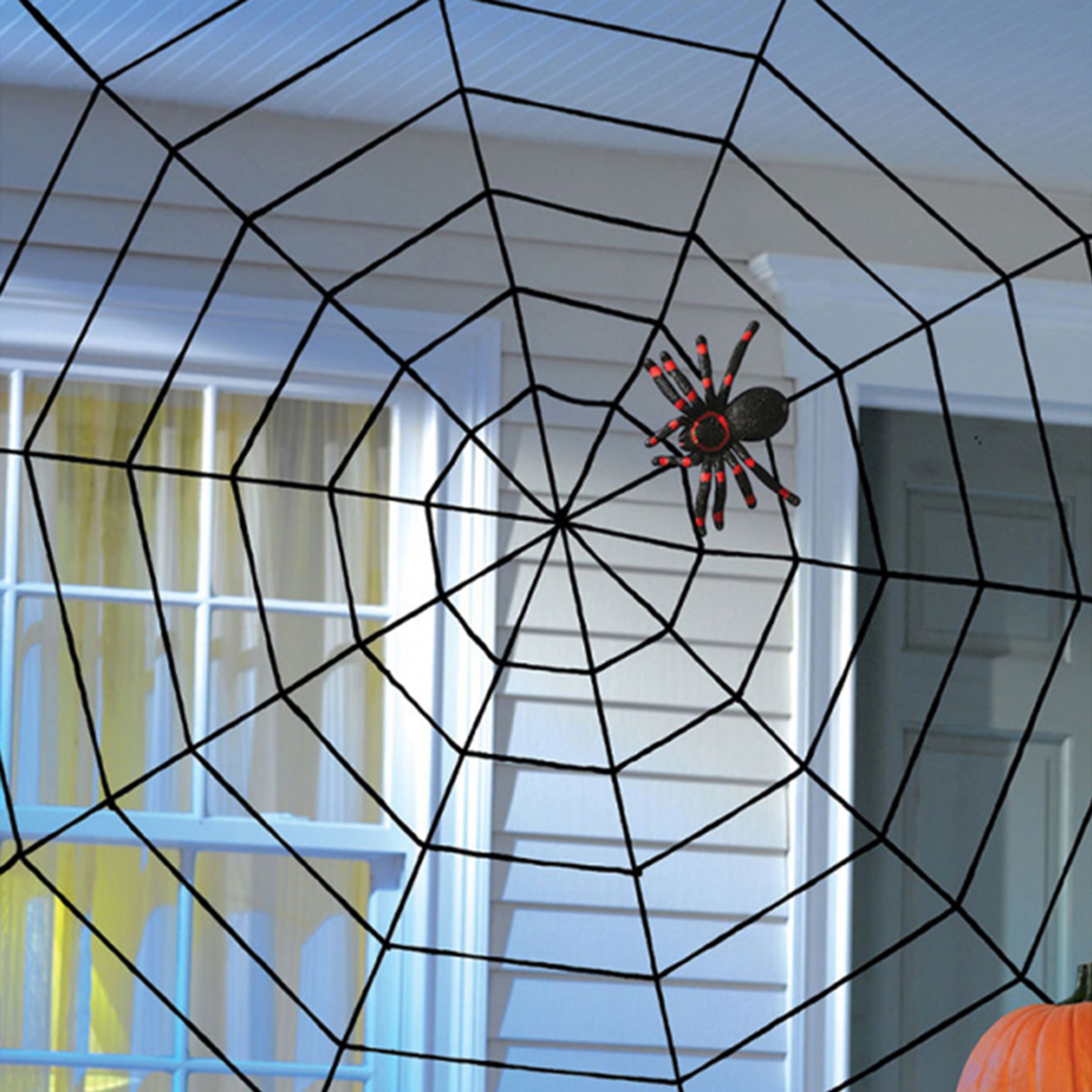 Spindelnät Svart Dekoration | Hem - Teman - Högtider - Halloween - Halloweendekorationer | Maskeradspecialisten