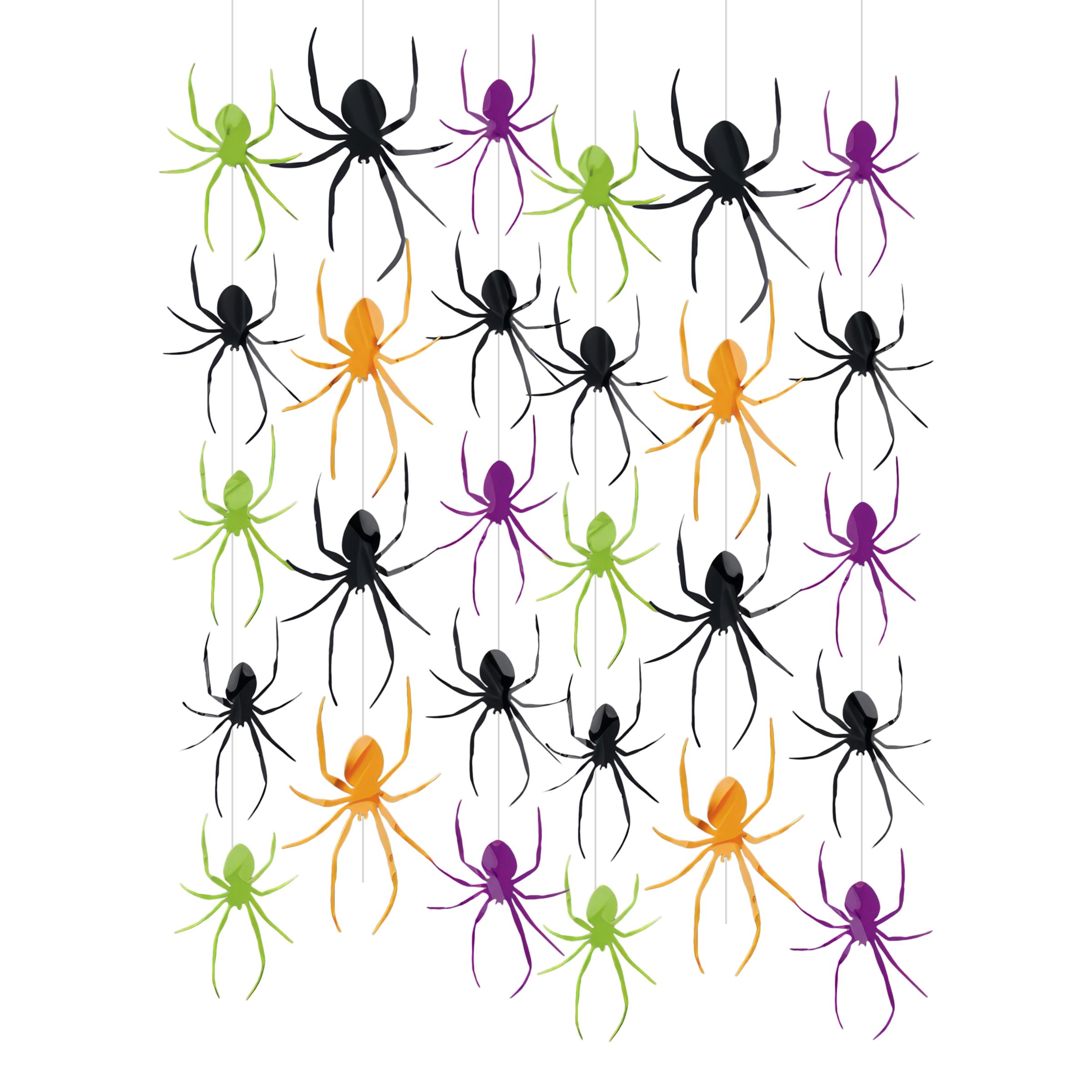 Spindlar Hängande Dekoration | Hem - Teman - Högtider - Halloween - Halloweendekorationer | Maskeradspecialisten