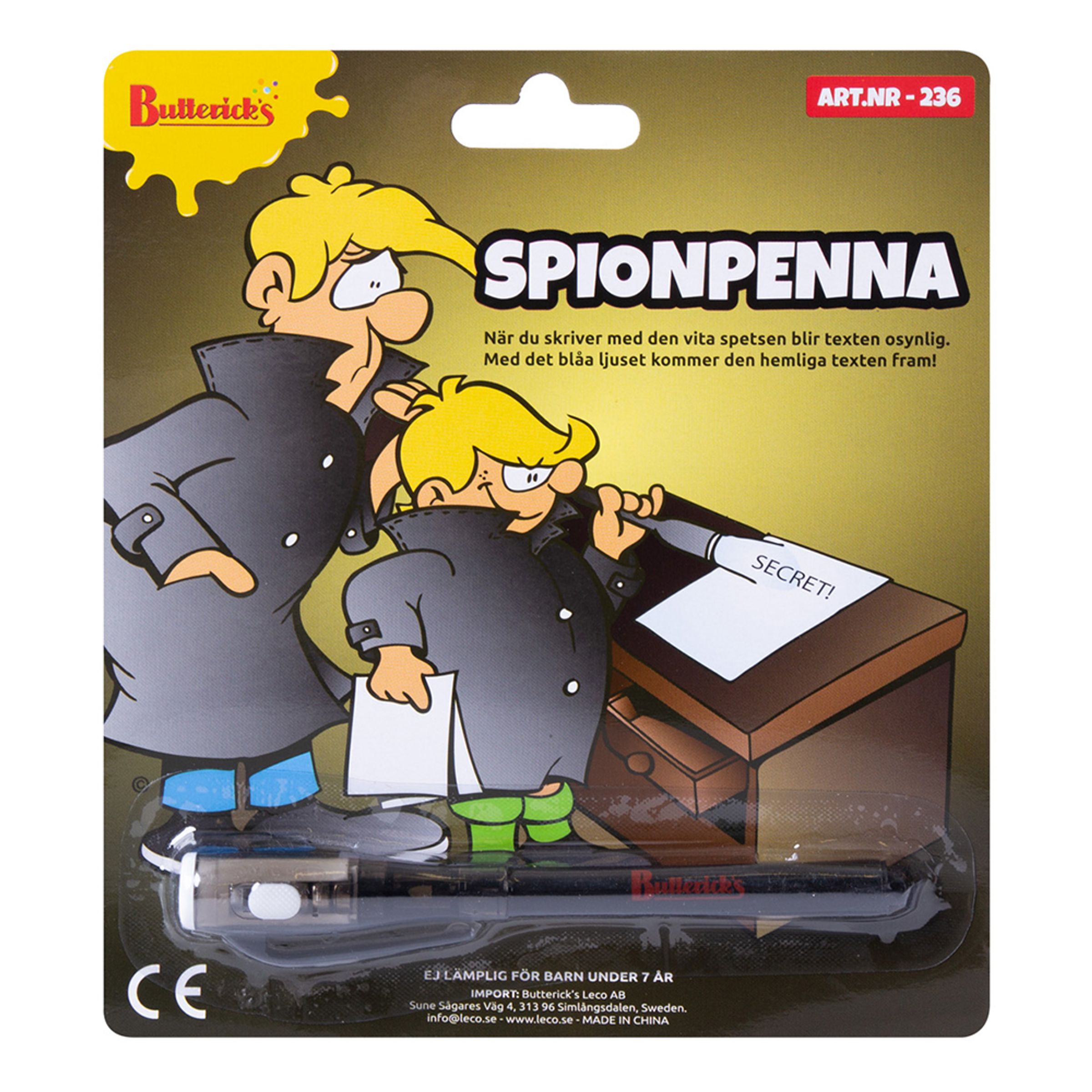 Butterick's Spionpen