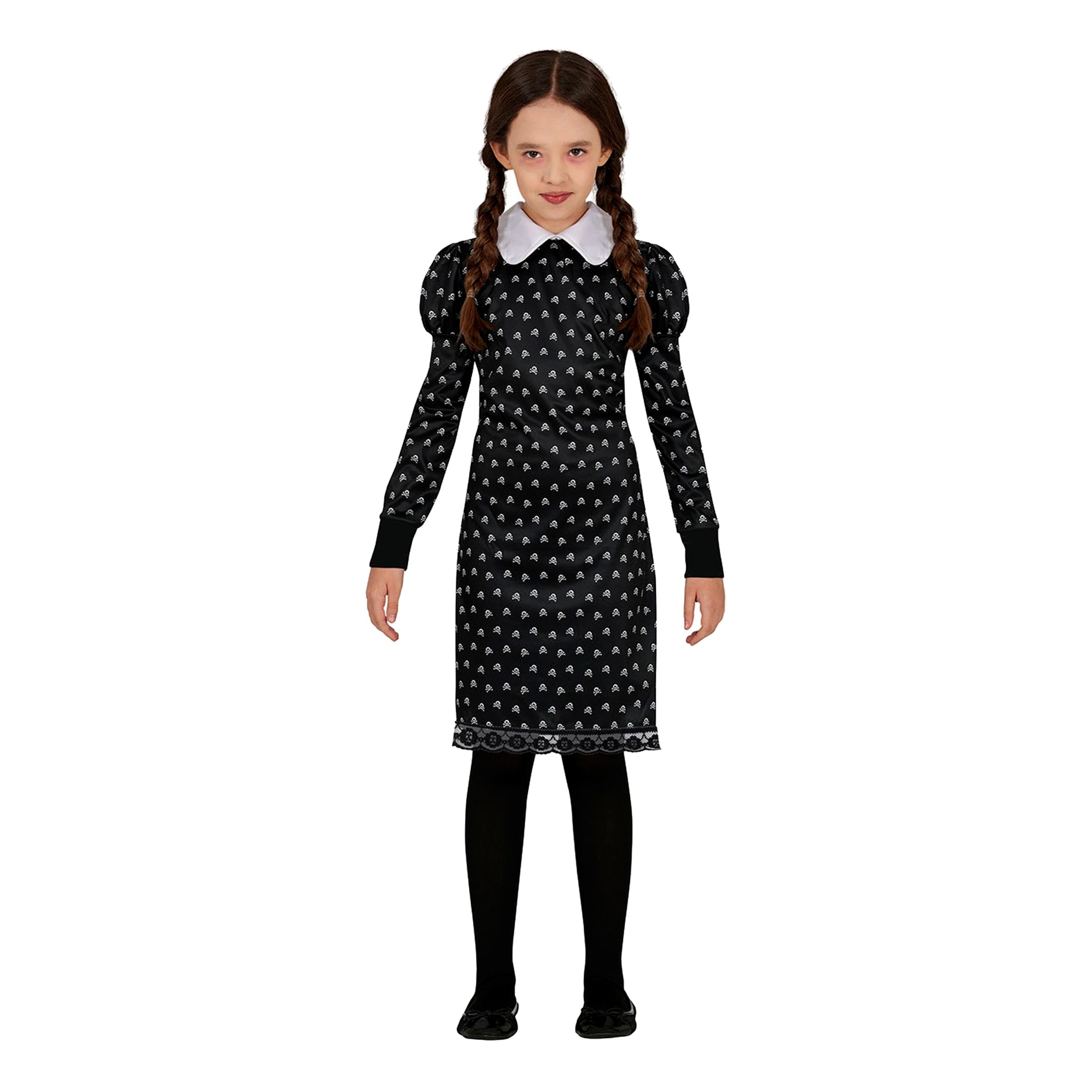 Spökflicka Barn Maskeraddräkt 3-4 år