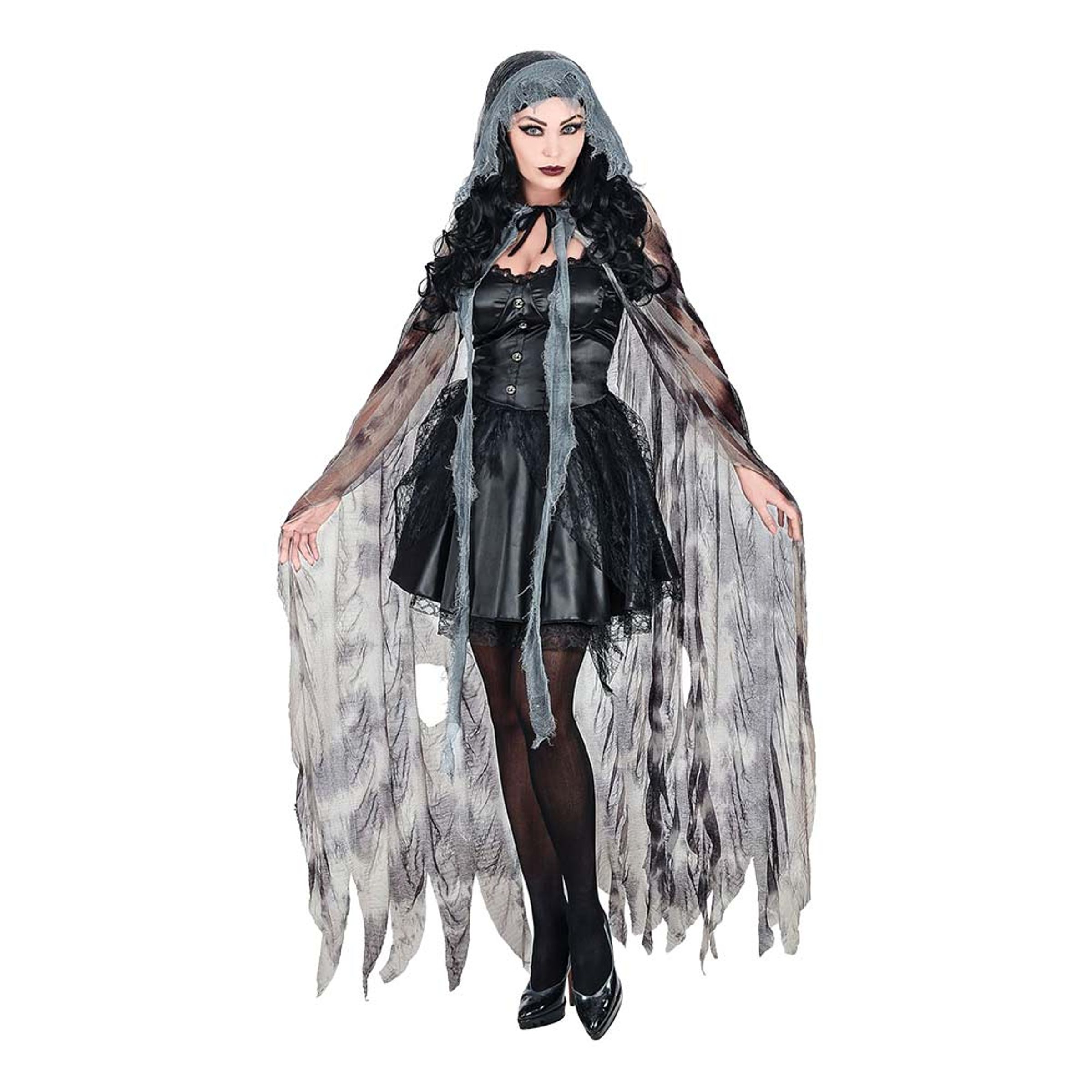 Spöklik Cape med Huva | Hem - Maskerad - Tillbehör - Maskeradaccessoarer | Maskeradspecialisten