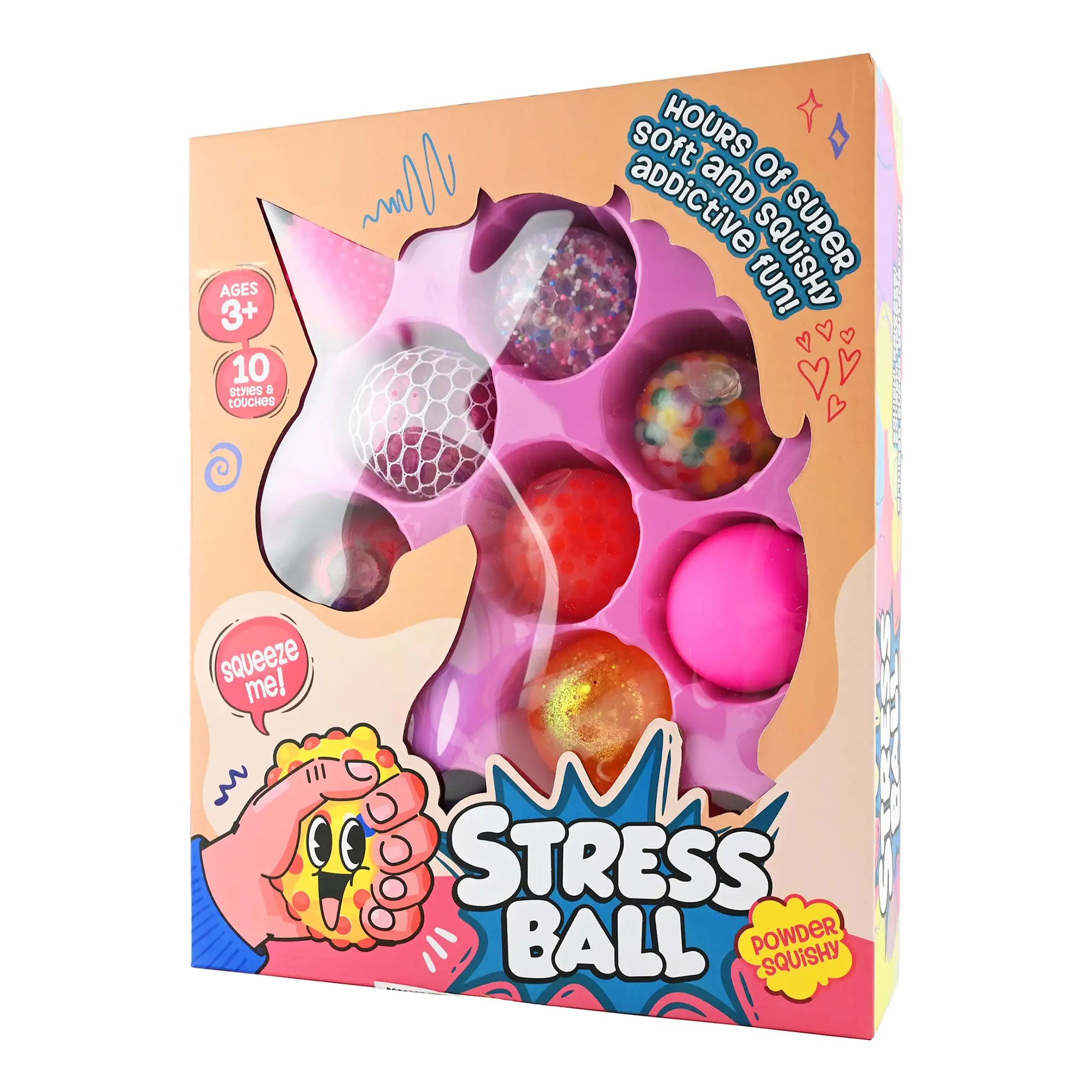 Squeeze Balls Sæt Unicorn