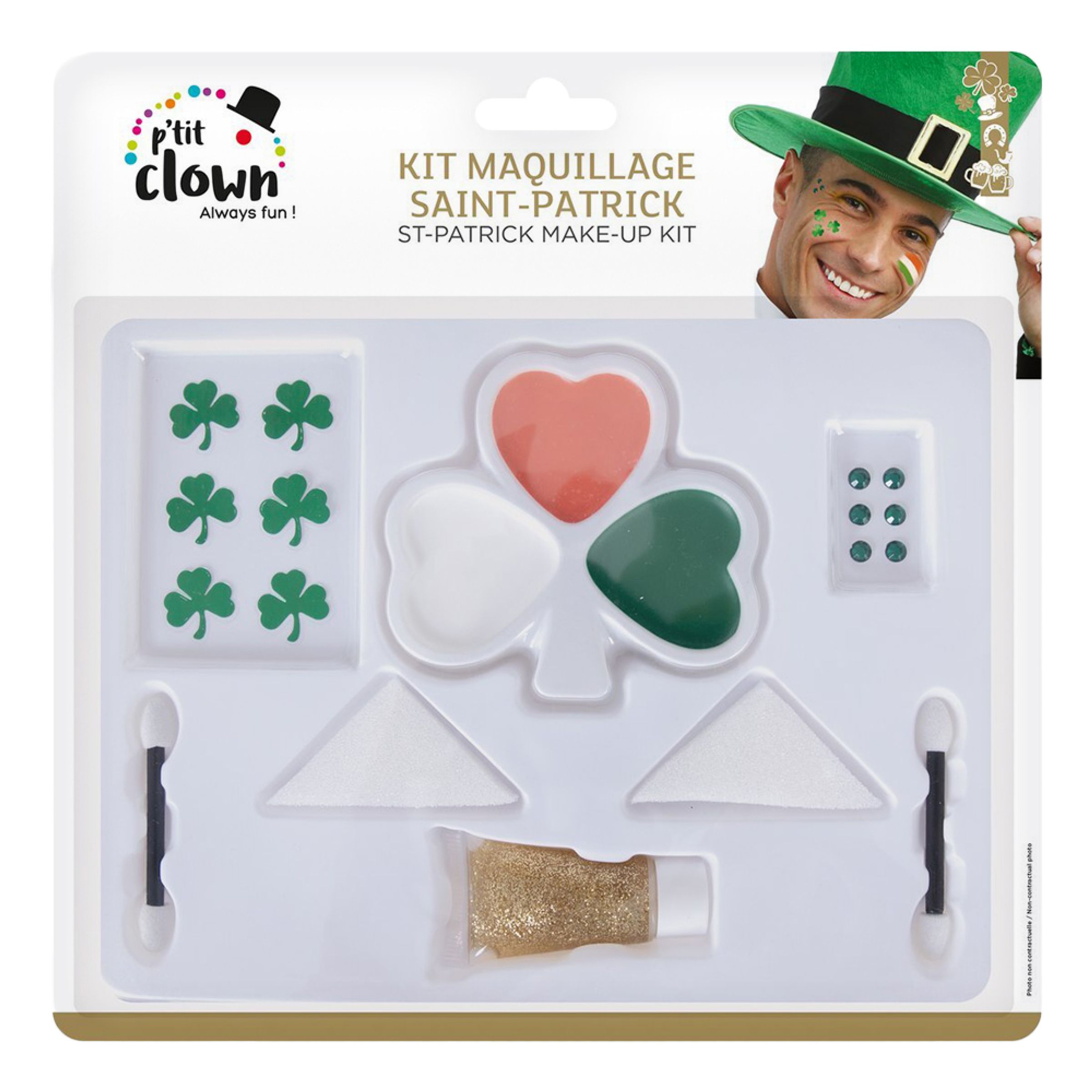 St Patricks Day Sminkesæt