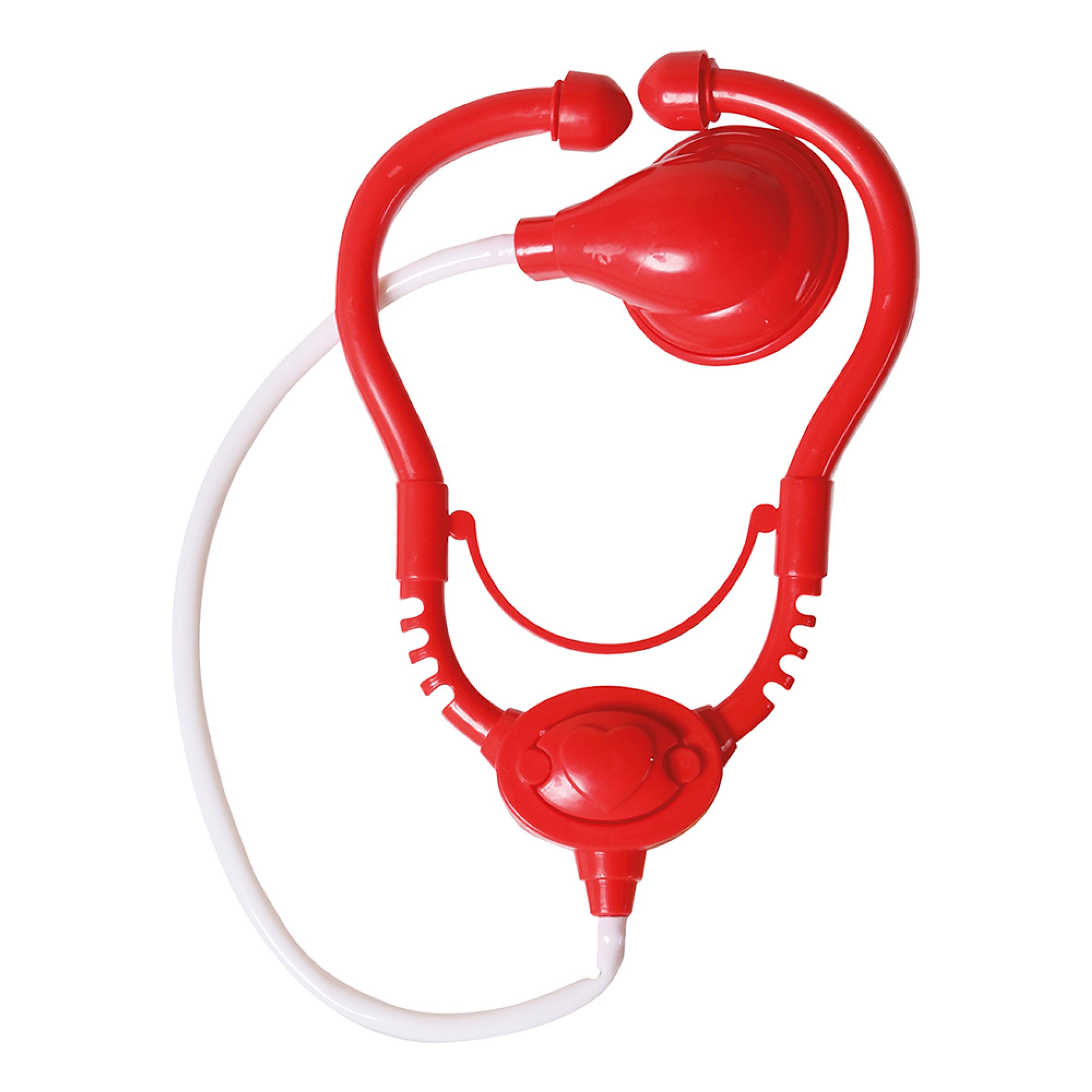 Stetoskop Röd | Hem - Maskerad - Tillbehör - Maskeradaccessoarer | Maskeradspecialisten