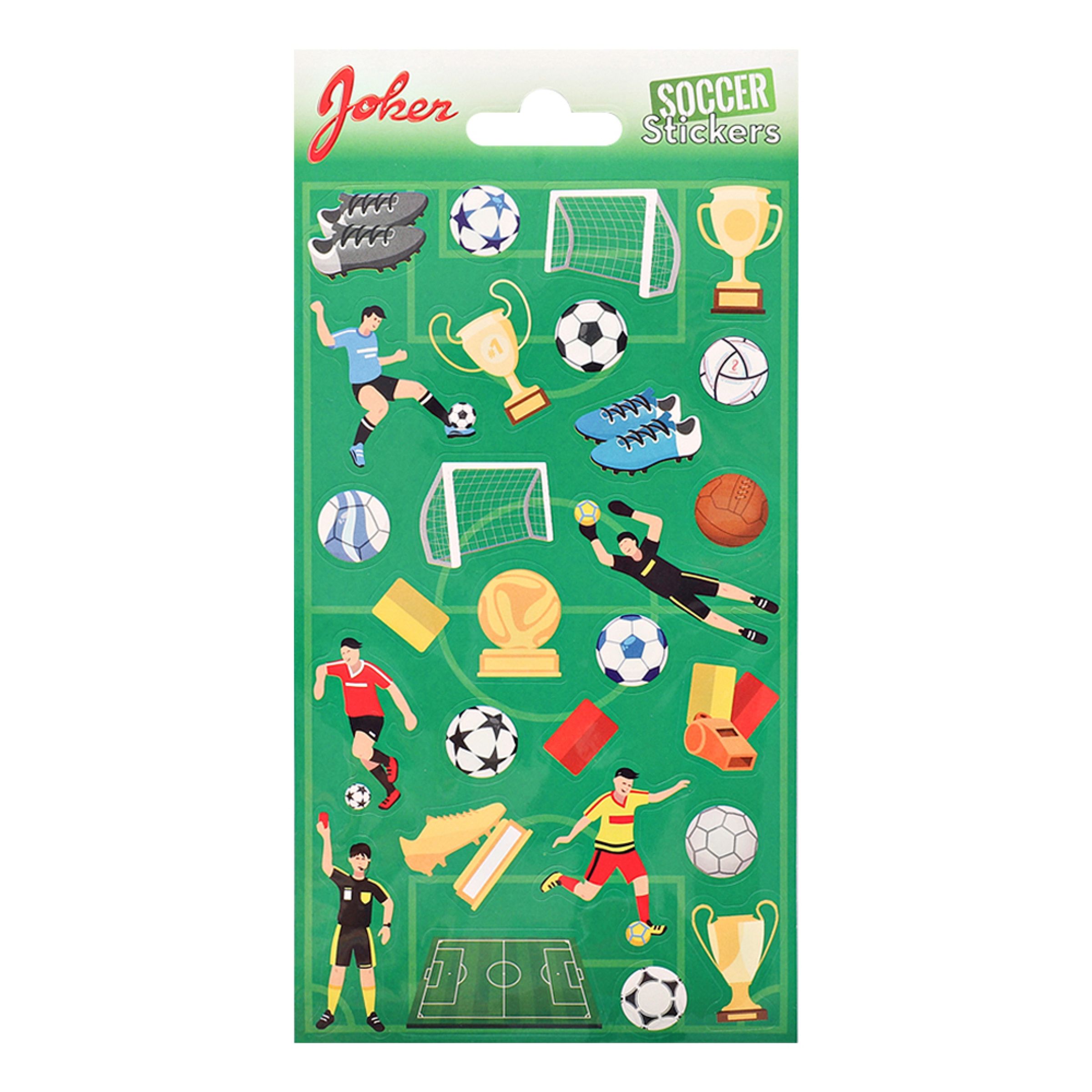 Stickers Fotboll | Hem - Teman - Presenter - Barnpresenter | Pryloteket