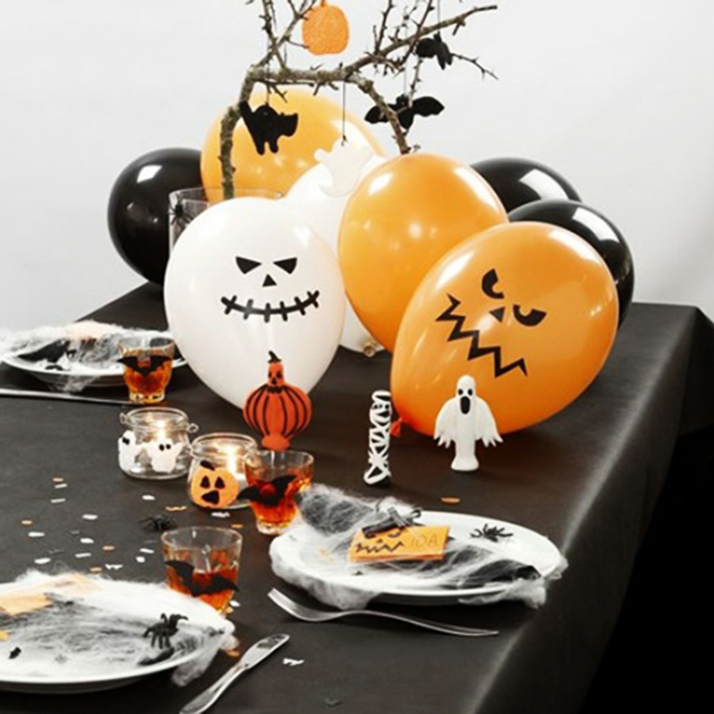 Stickers Halloween | Hem - Teman - Färger - Svart | Maskeradspecialisten