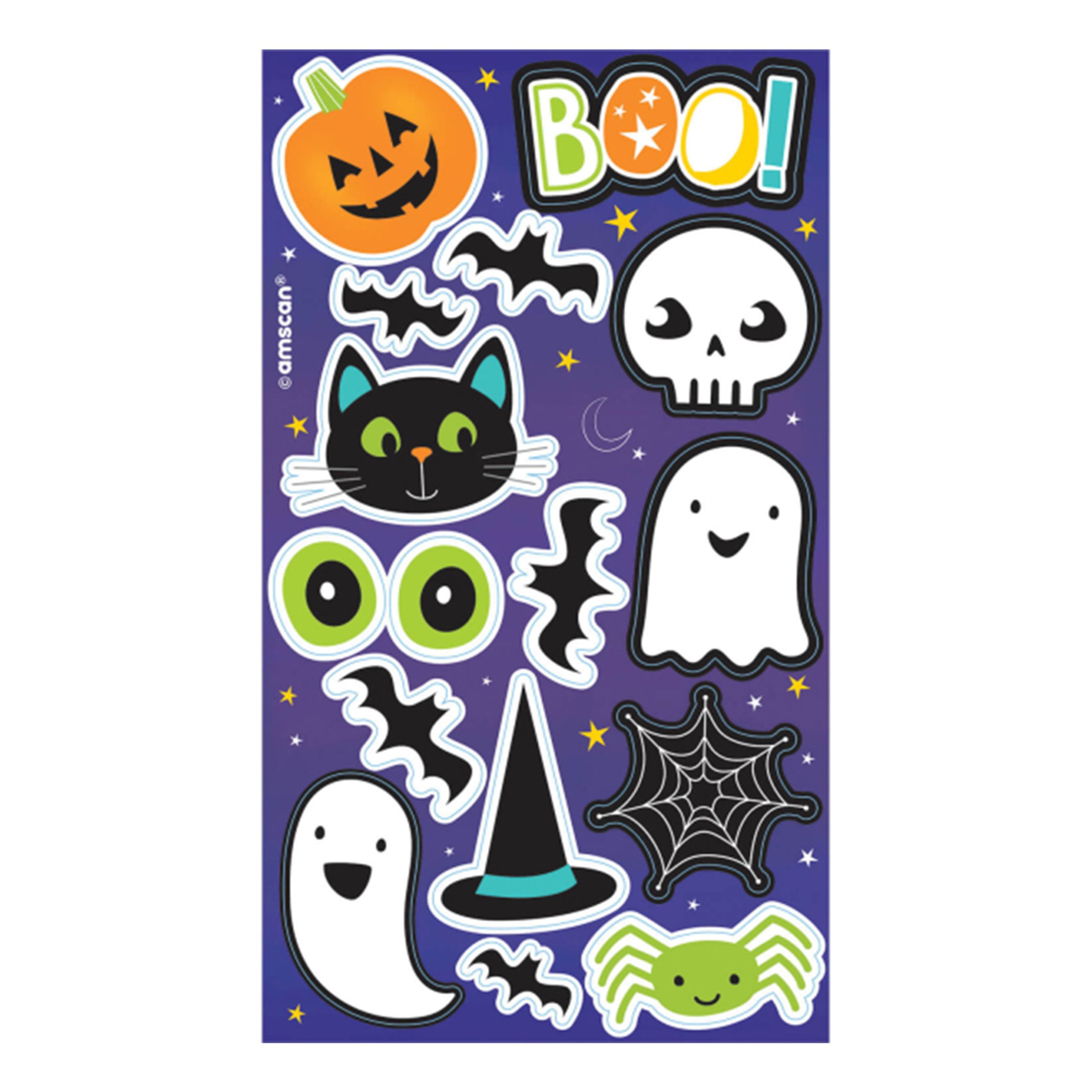 Stickers Halloween Friends - 4-pak