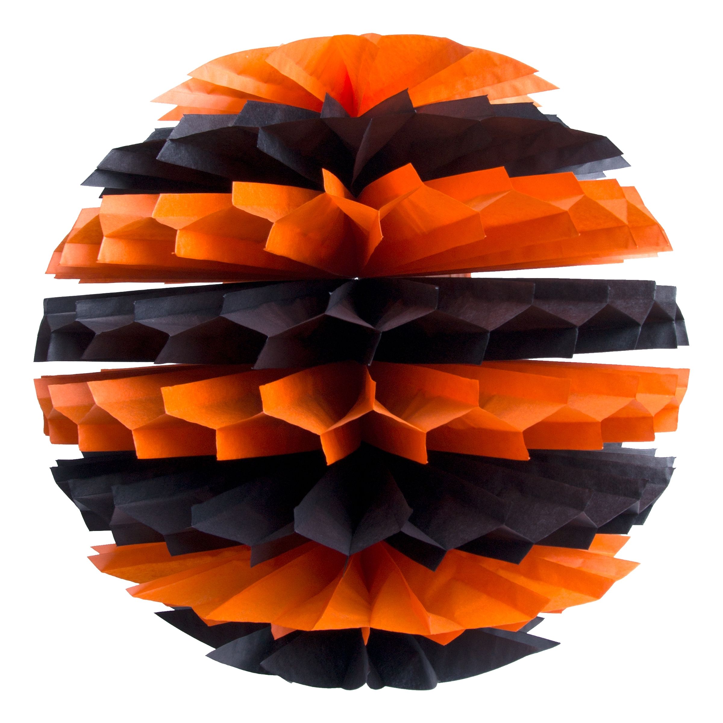 Stor Honeycomb Halloween | Hem - Teman - Färger - Orange | Maskeradspecialisten