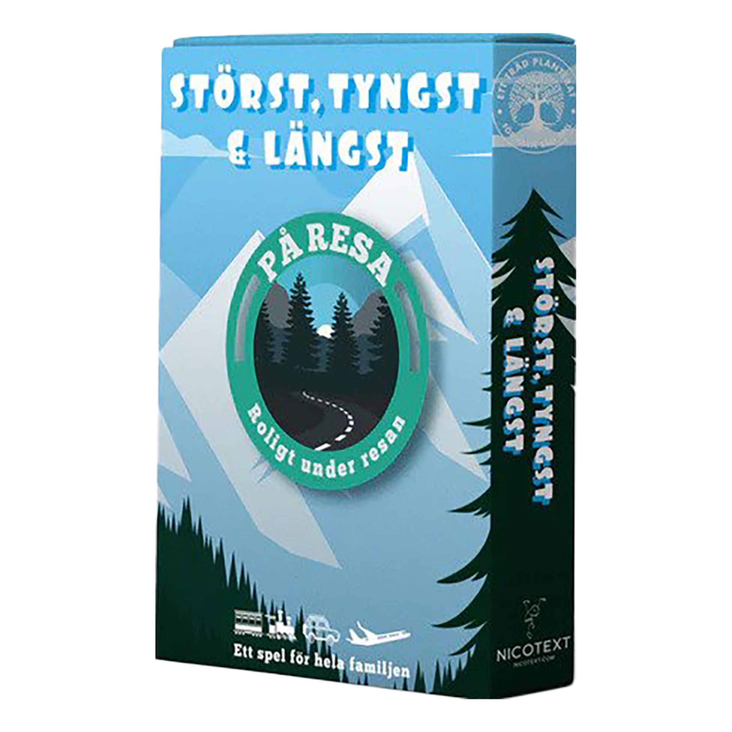 Störst Tyngst Längst Resespel | Hem - Roliga Prylar - Spel & Lek - Sällskapsspel | Pryloteket