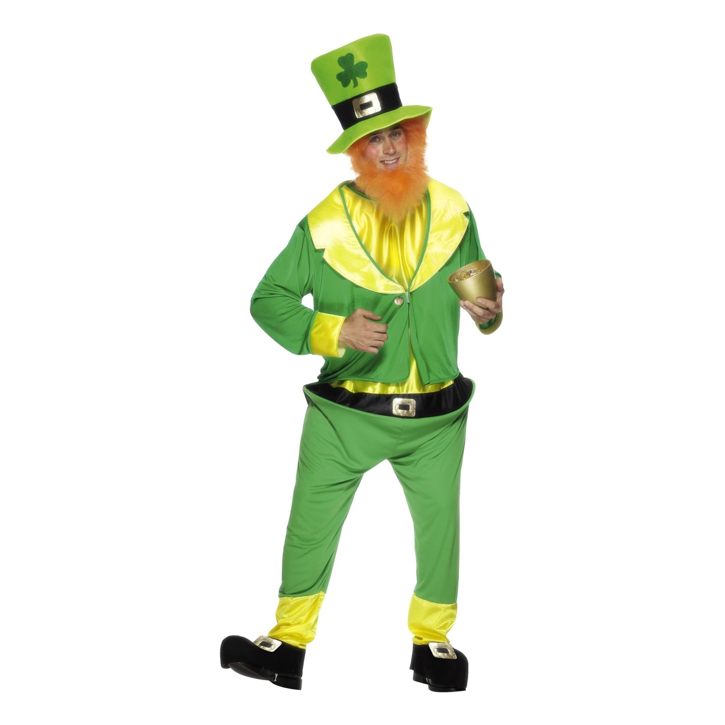 St Patricks Leprechaun Maskeraddräkt - One size | Hem - Maskerad - Maskeraddräkter - Herrdräkter | Maskeradspecialisten