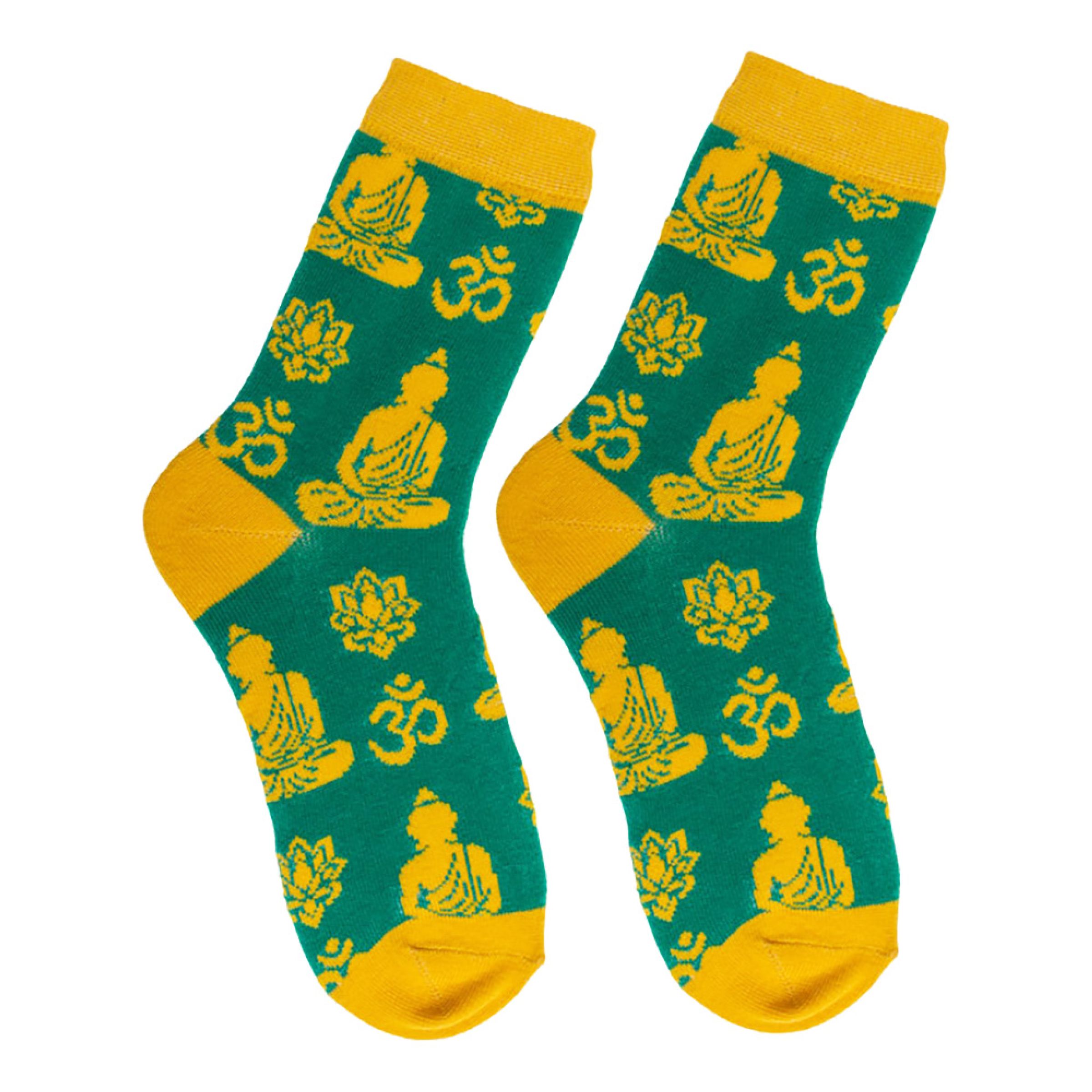 Strumpor Buddha - 36-42 | Hem - Roliga Prylar - Kläder - Strumpor | Maskeradspecialisten