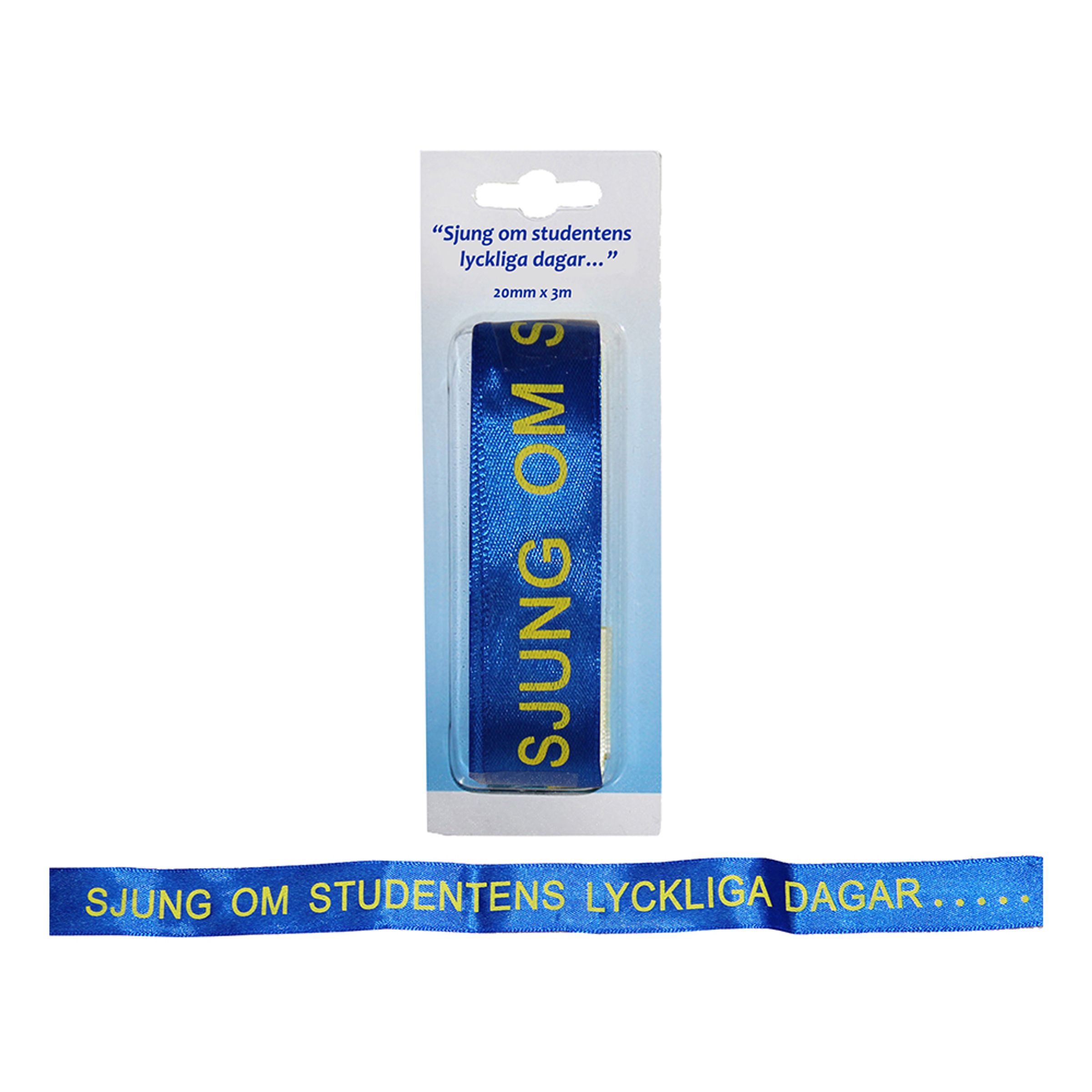 Studentband Sjung om studentens... | Hem - Teman - Högtider - Student - Studentdekorationer | Party Outlet