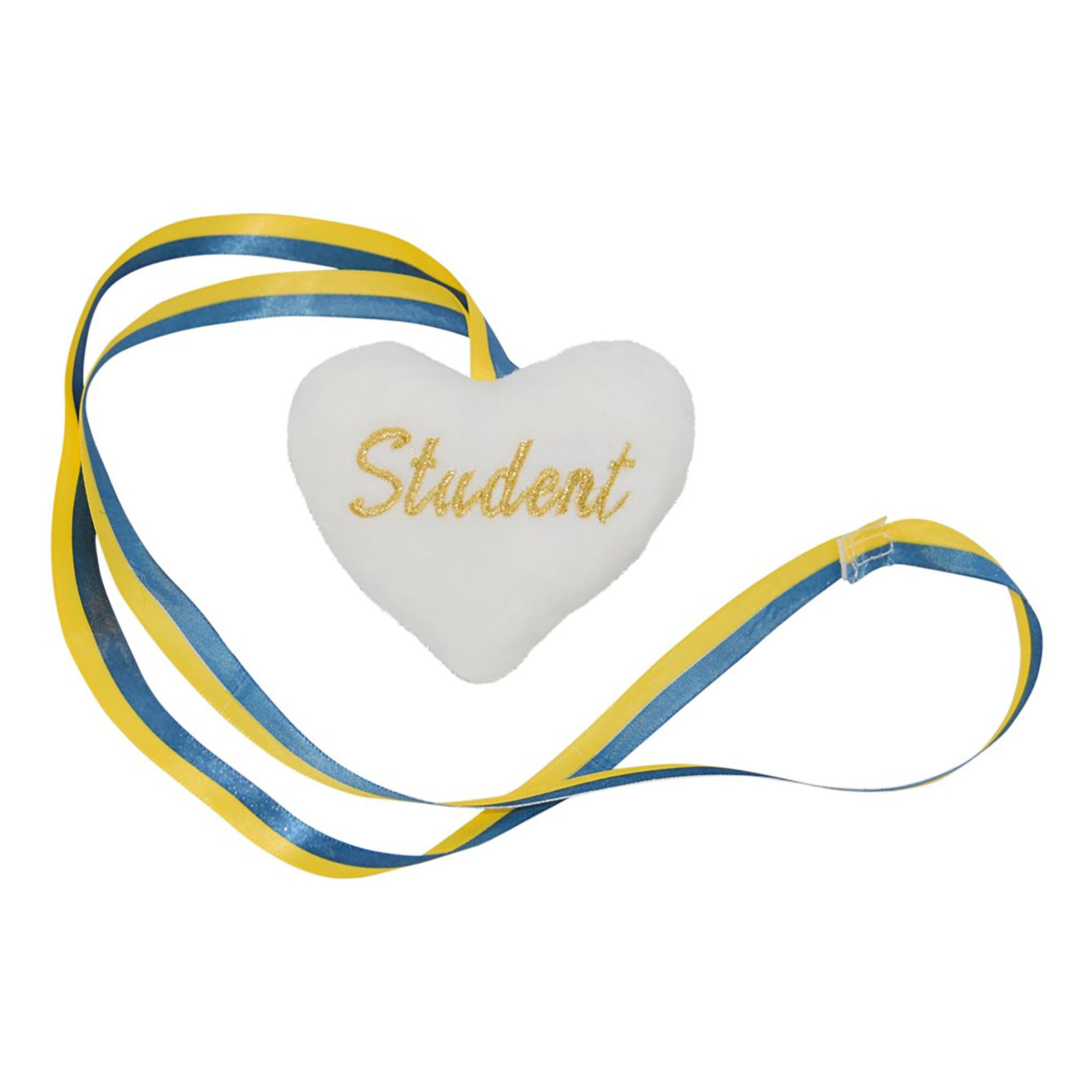 Studentnalle Vitt Hjärta | Hem - Teman - Högtider - Student - Studentpresent | Pryloteket