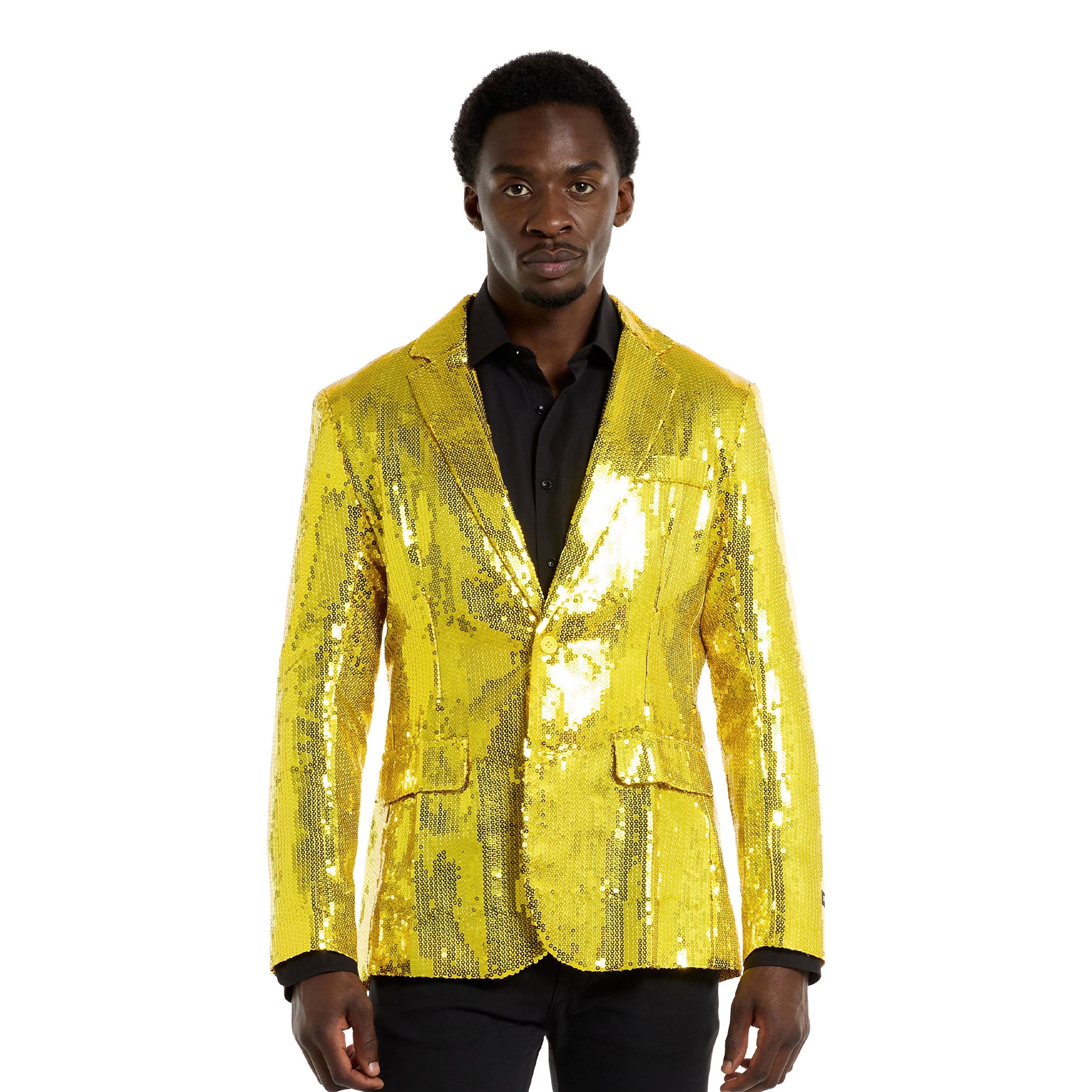 Suitmeister Pailletblazer Gul - Small