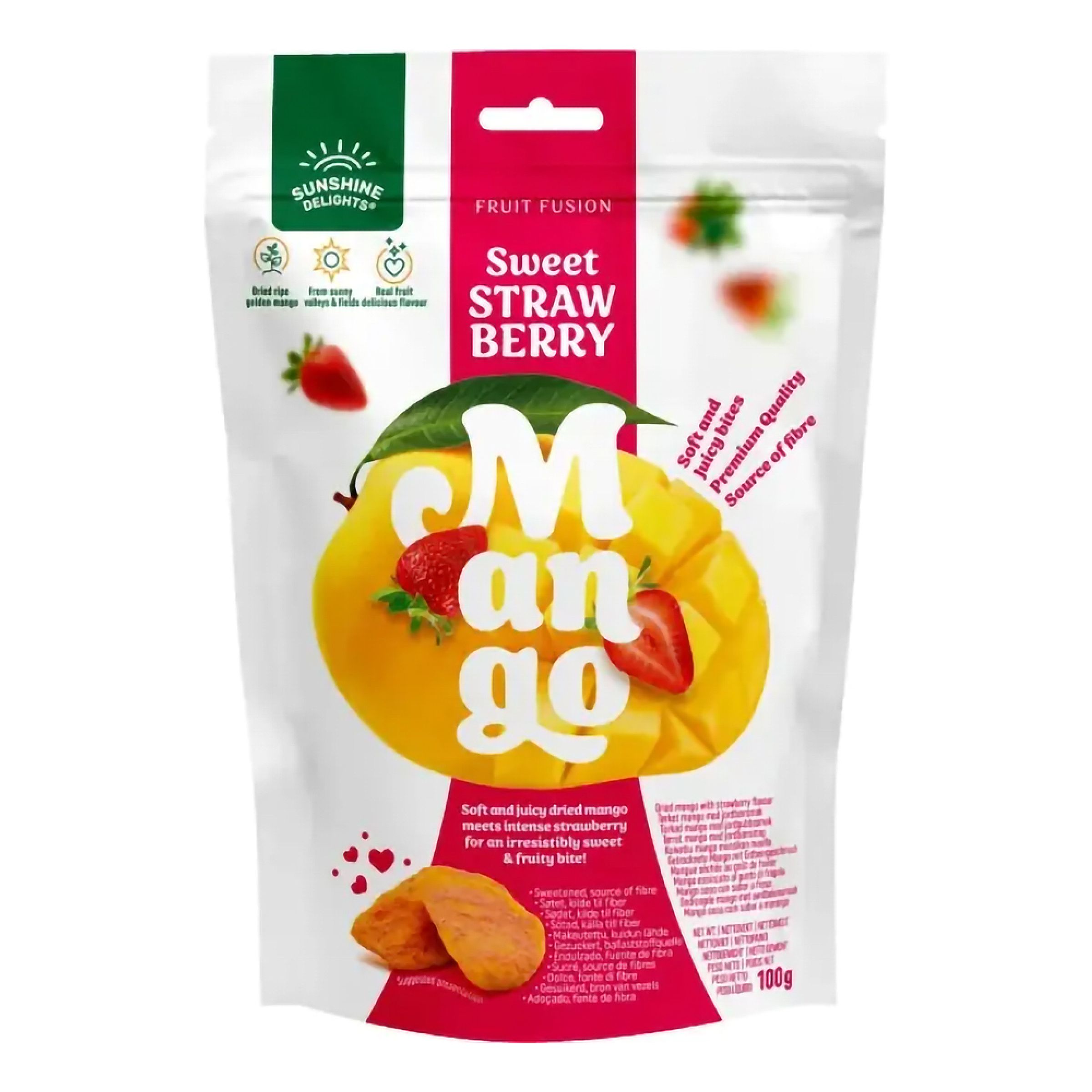 Sunshine Delights Mango & Sweet Strawberry - 100 g