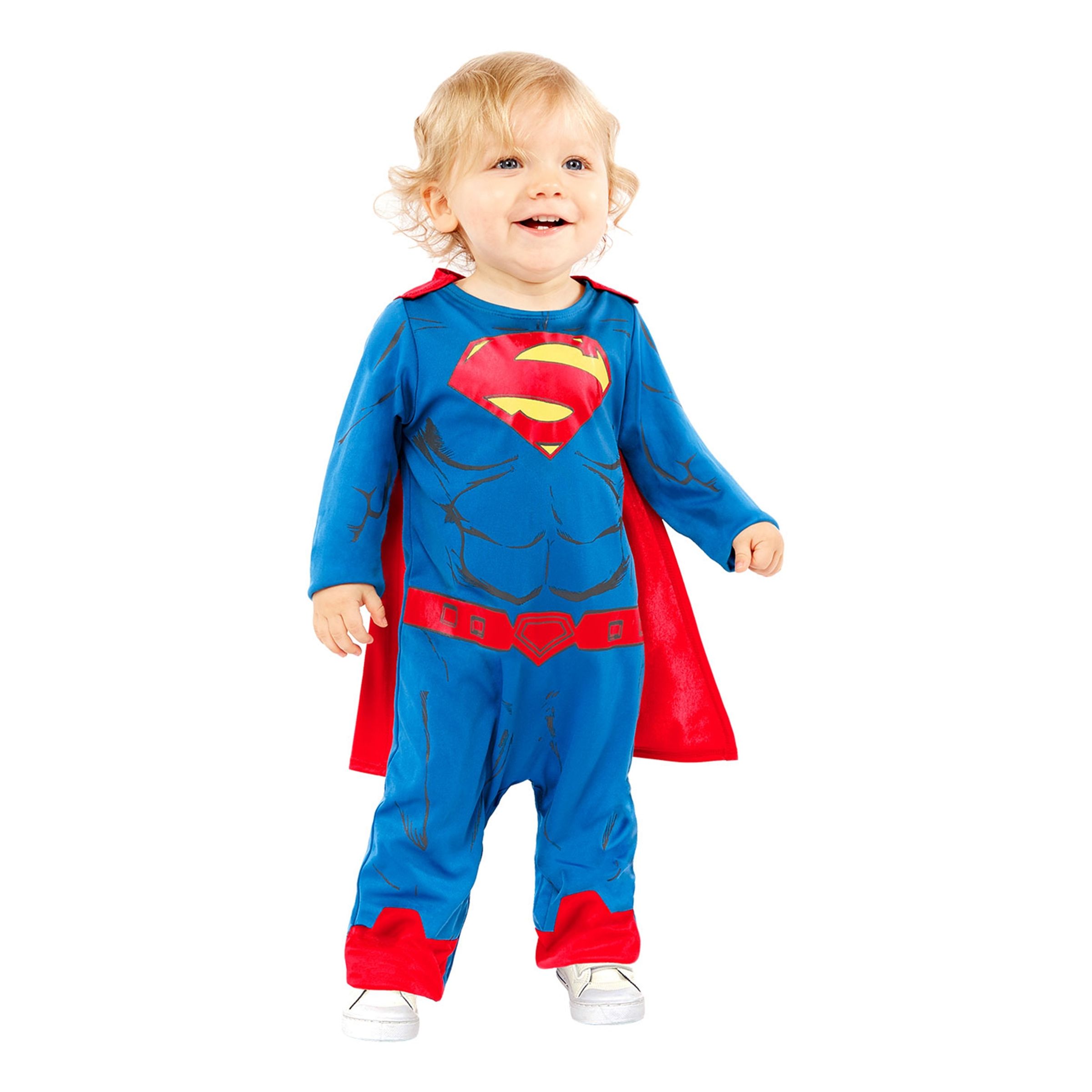 Superman Babykostume - 12-18 måneder
