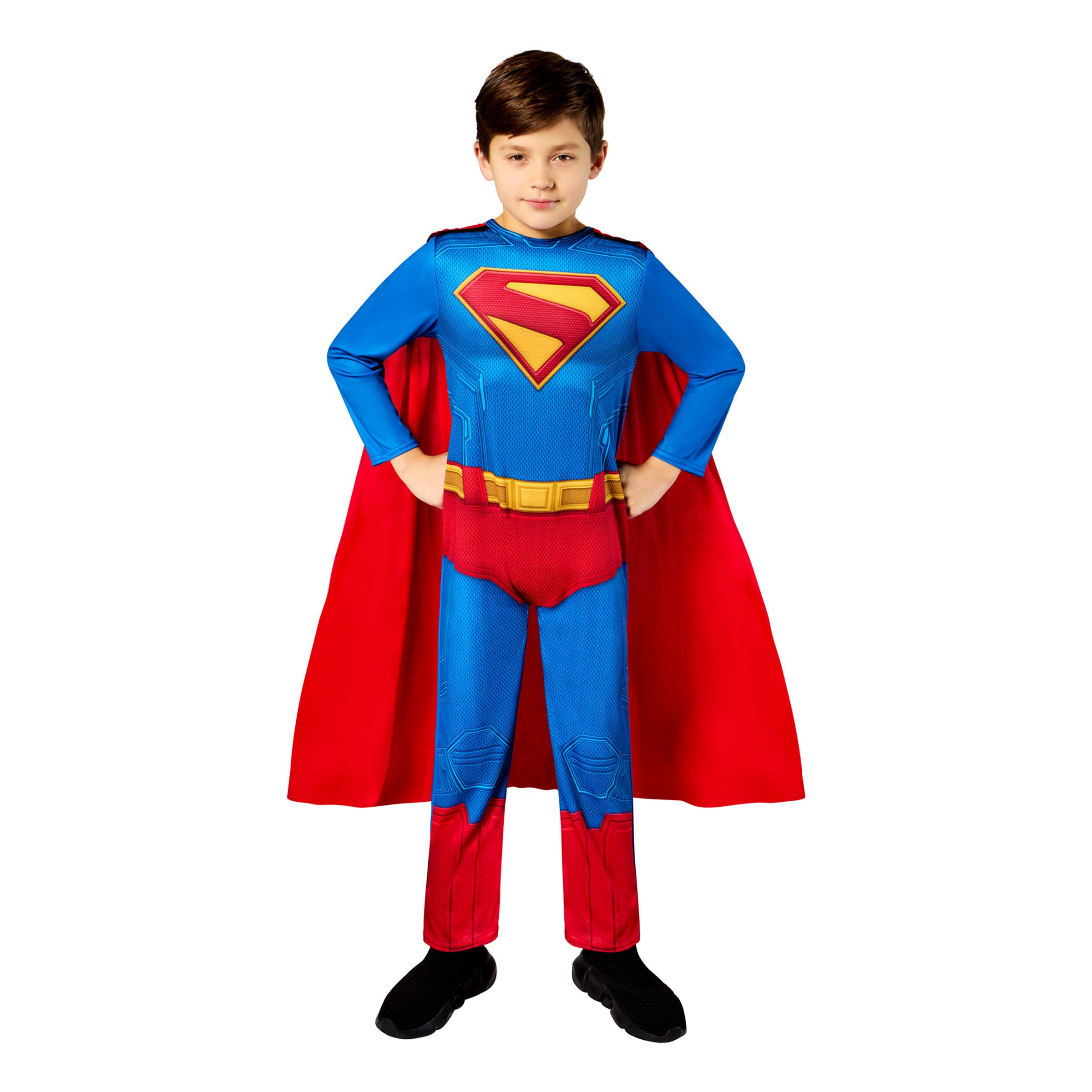 Superman Klassisk Børnekostume - Medium