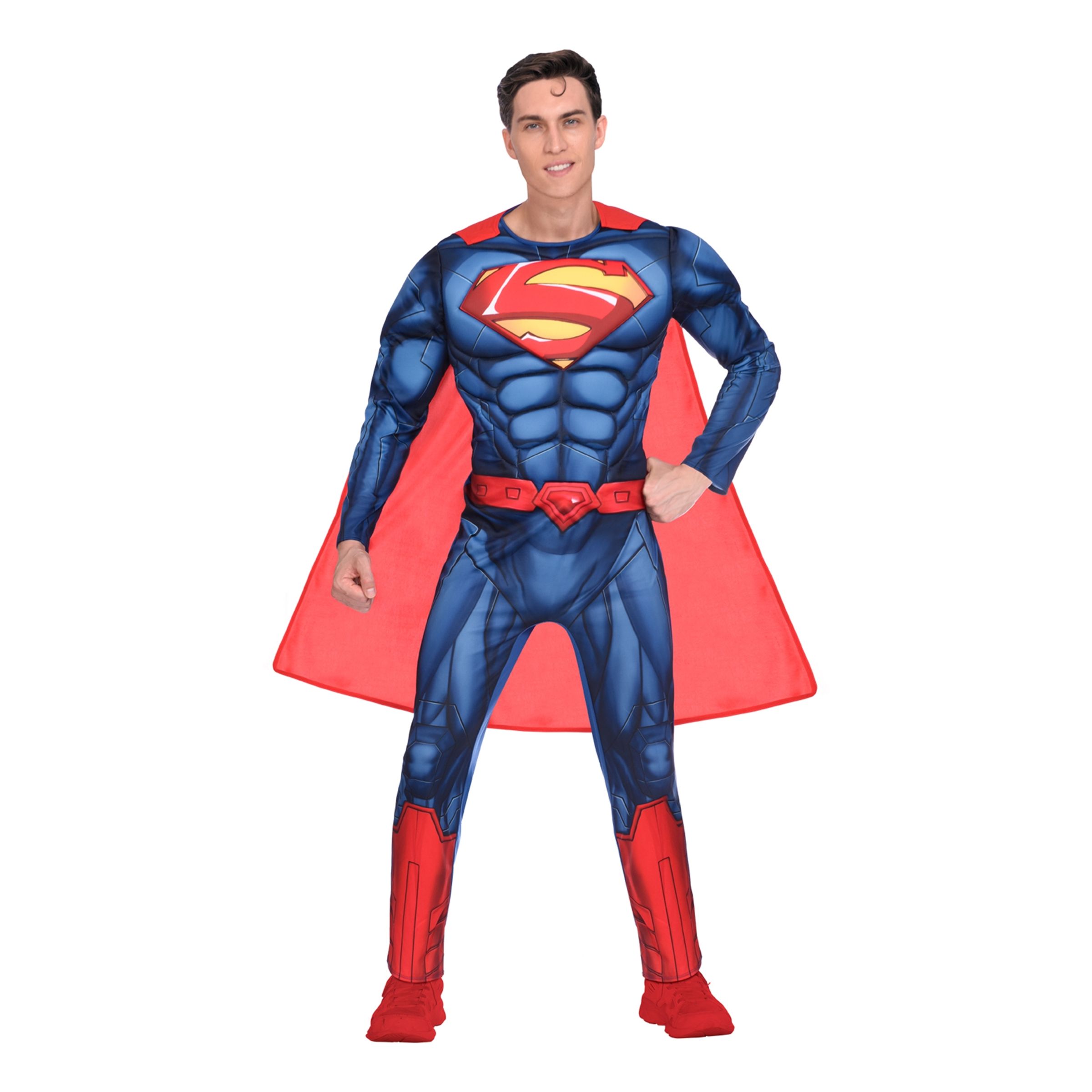 Superman Klassisk Kostume - Medium