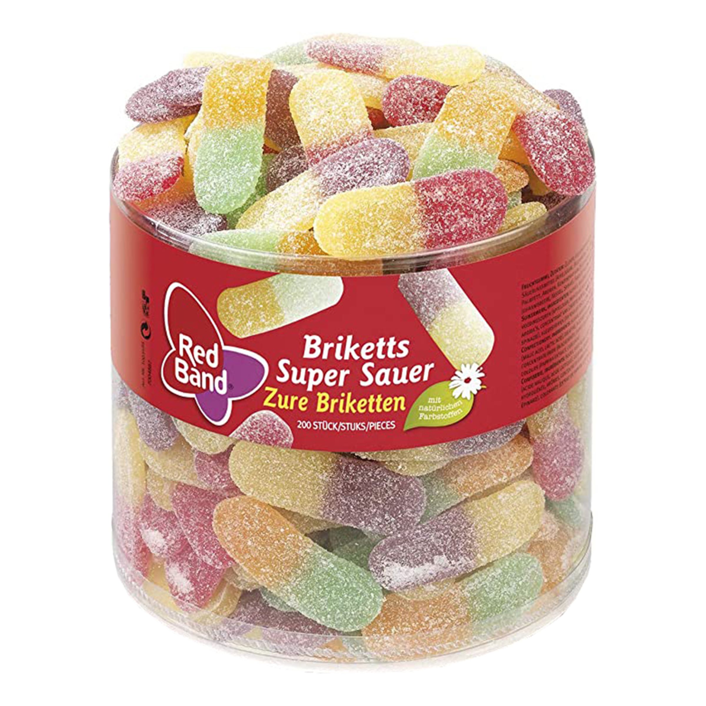 Red Band Sura Tungor Storpack - 1,2 kg | Hem - Godis & Läsk - Godis - Surt Godis | Maskeradspecialisten