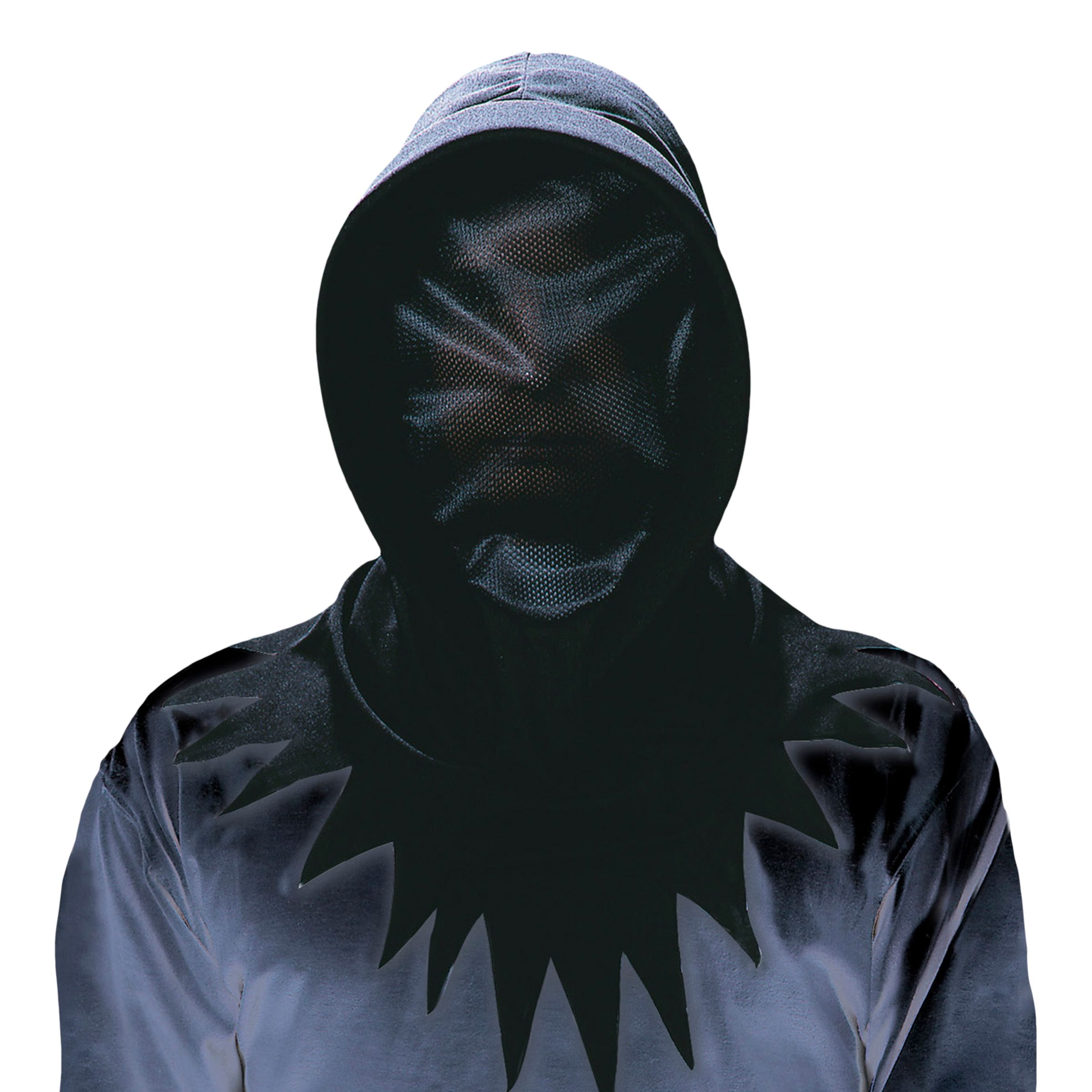 Sort Hætte Maske - One size