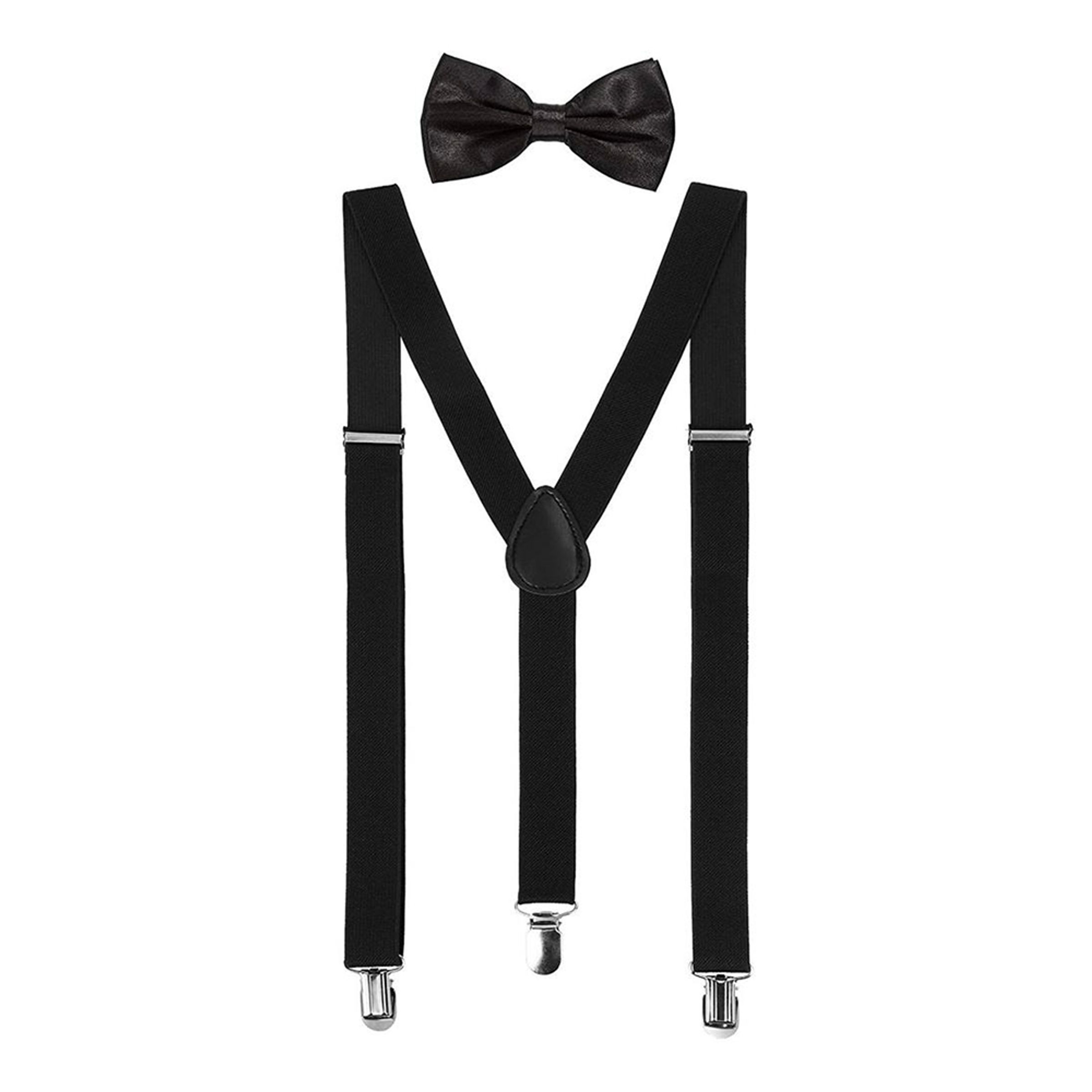 Sorte Seler og Butterfly - One size