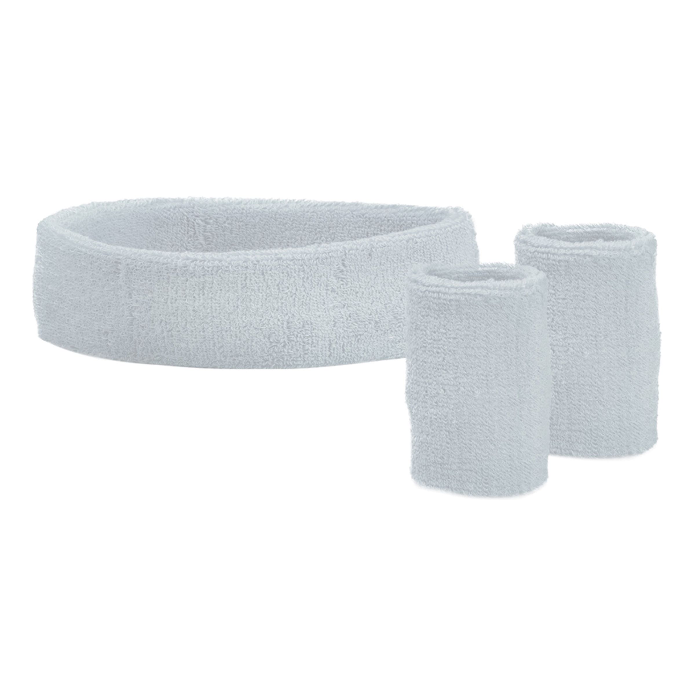 Svettband Kit Vit - One size | Hem - Maskerad - Tillbehör - Maskeradaccessoarer | Maskeradspecialisten