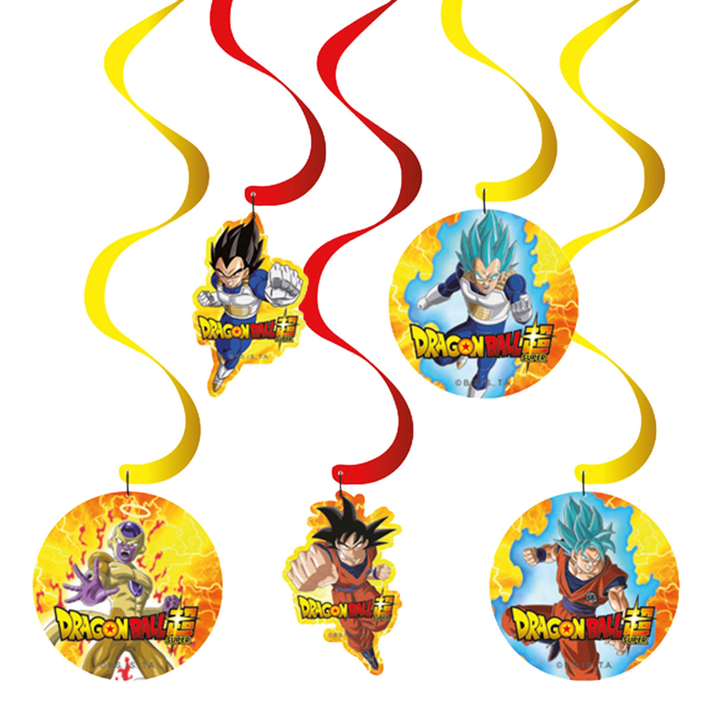 Swirls Dragon Ball Super - 5-pak