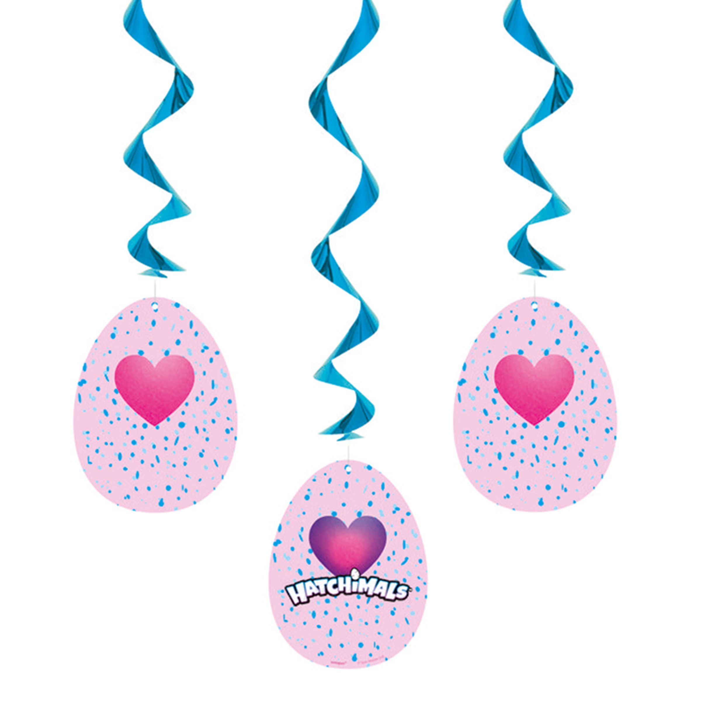 Swirls Hatchimals Hængende Dekoration - 3-stk