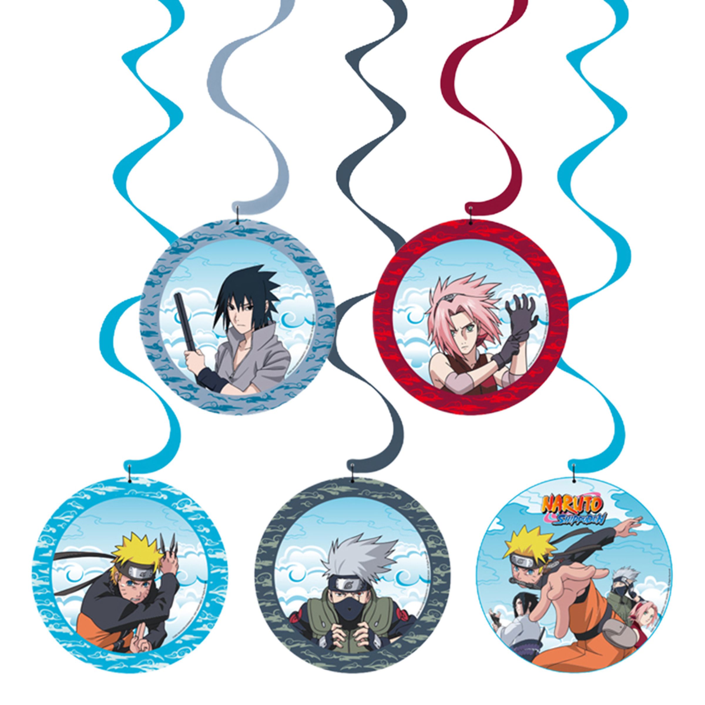 Swirls Naruto Shippuden - 5-pak