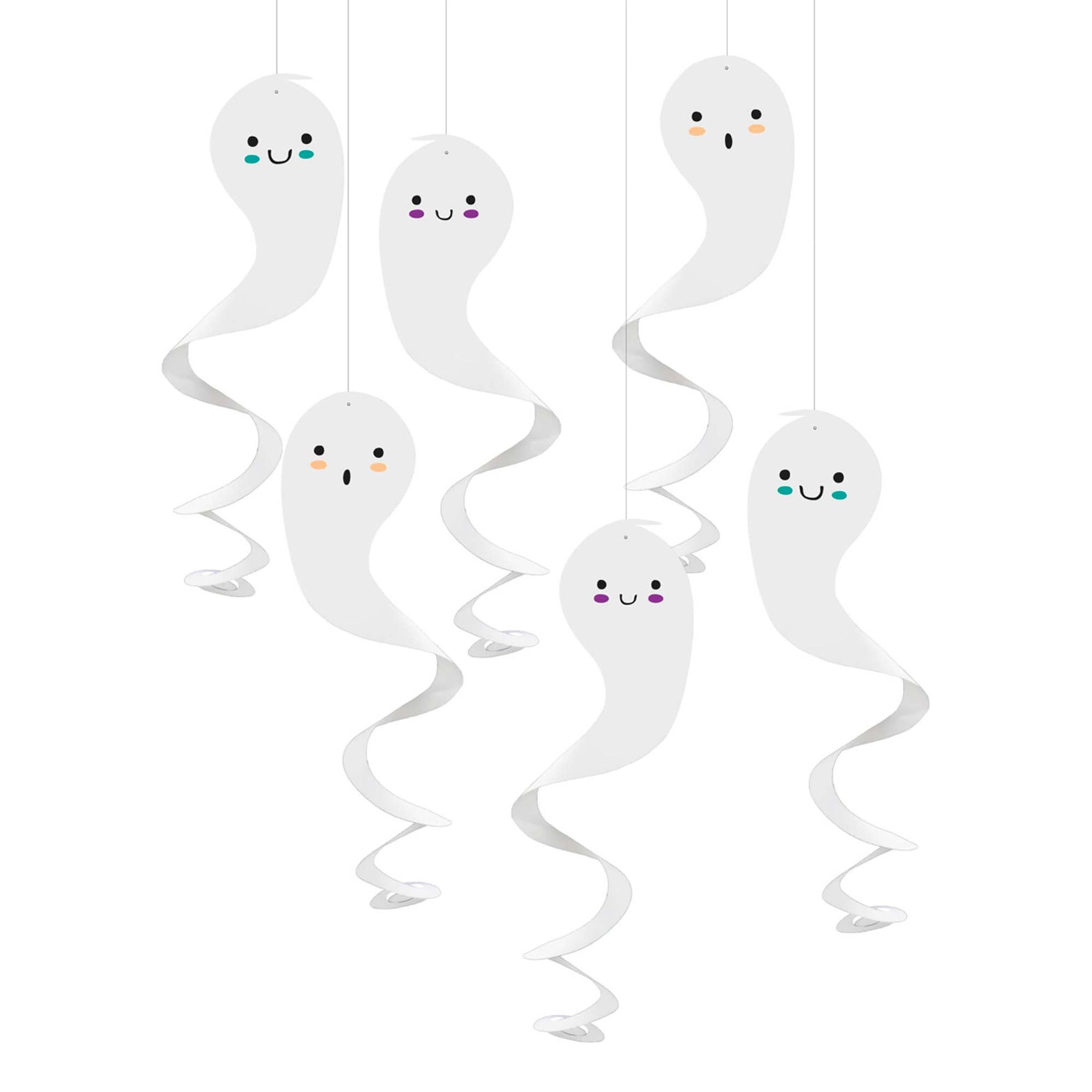 Swirls Spöken Takdekoration | Hem - Teman - Högtider - Halloween | Maskeradspecialisten