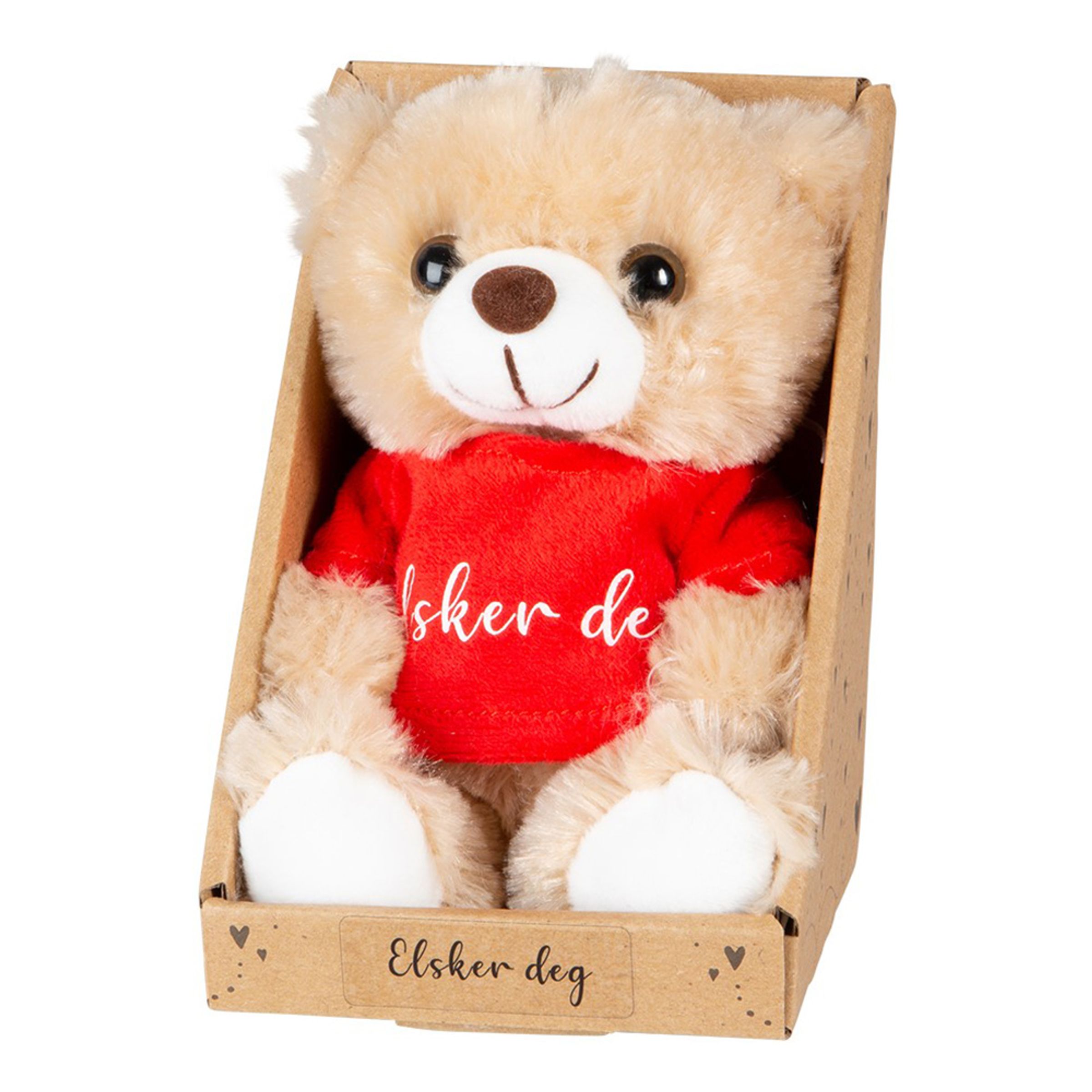 T-Bear Bamse med Tekst - Elsker Deg