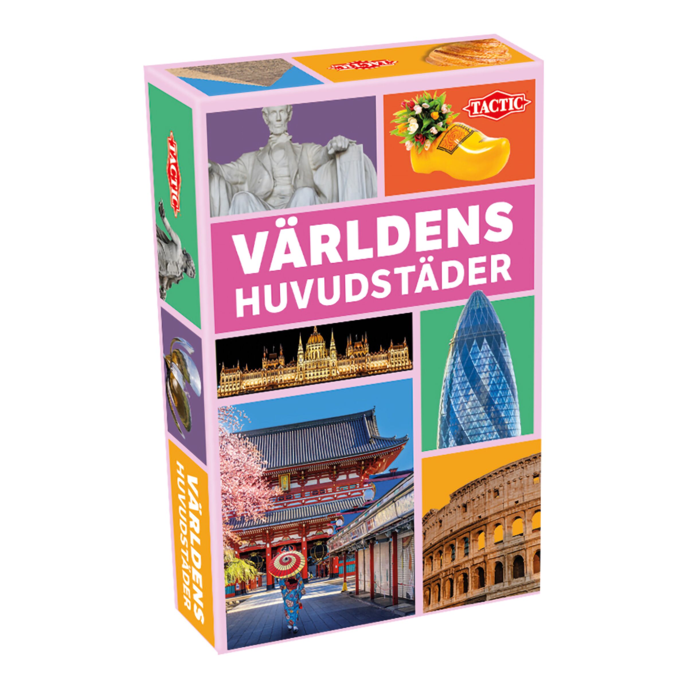 Tactic Världens Huvudstäder Kortspel | Hem - Roliga Prylar - Spel & Lek - Sällskapsspel | Pryloteket