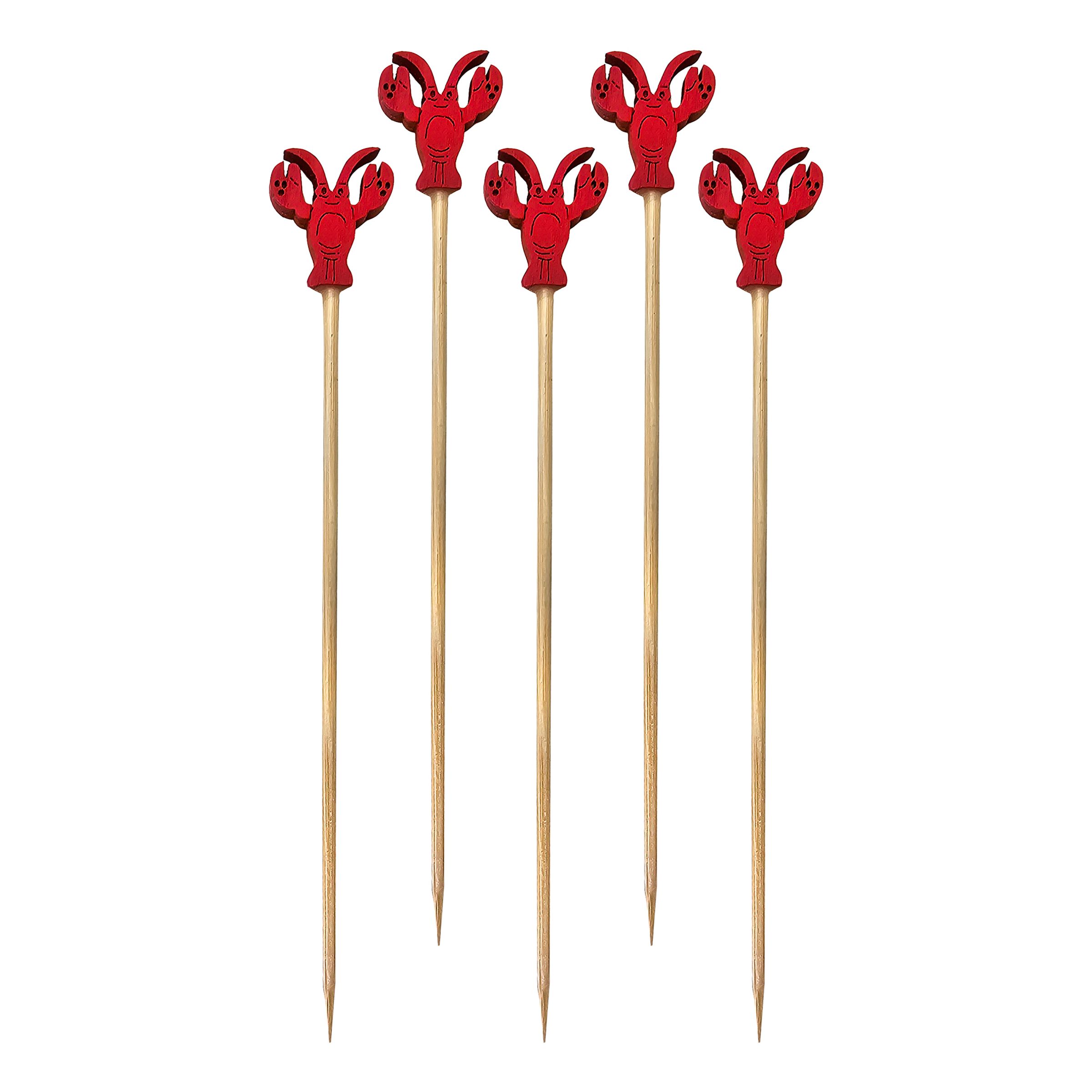 Partypicks Kräftskiva - 12-pack | Hem - Festartiklar - Festdekoration - Tårtdekorationer | Party Outlet