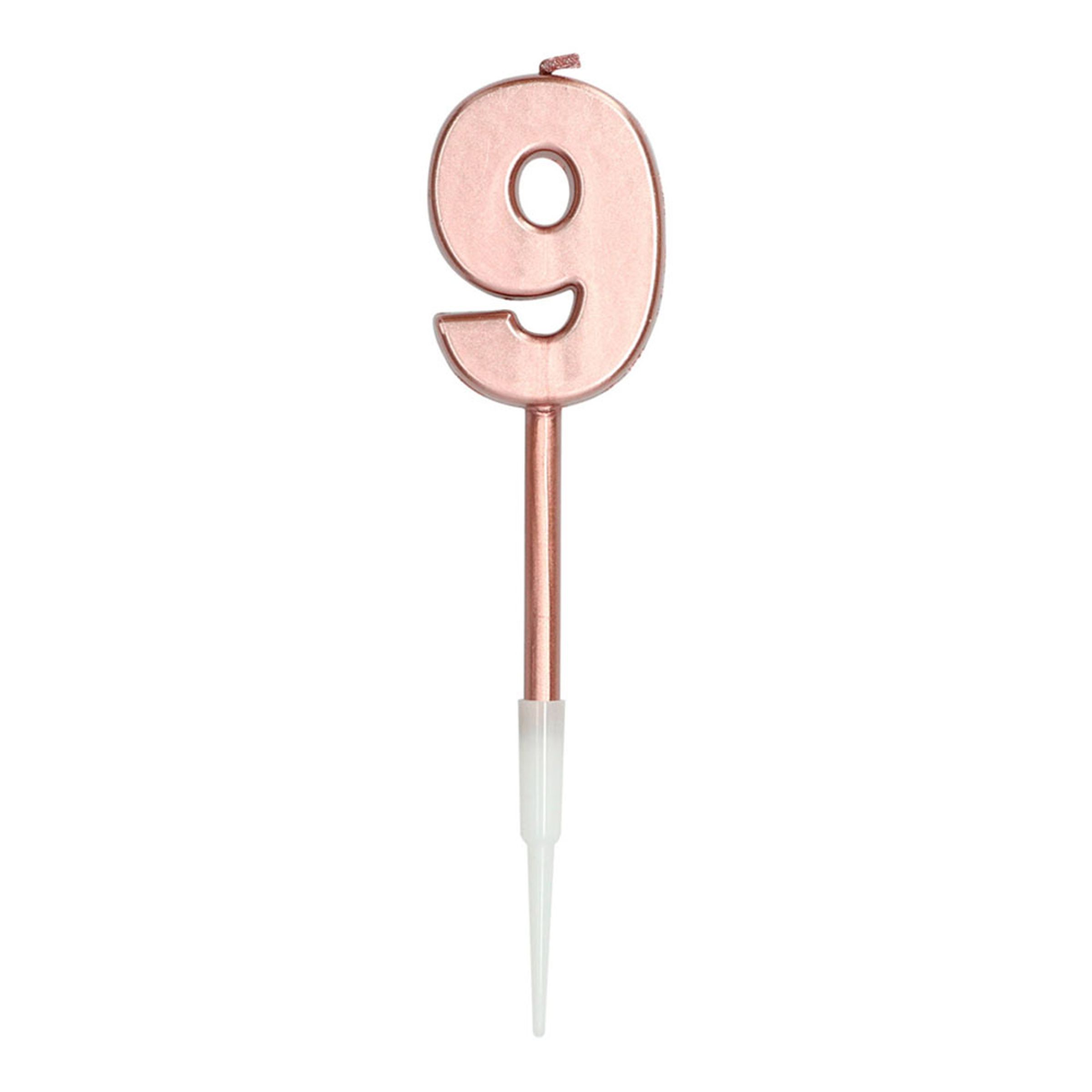 Kagelys Roséguld Metallic - Tal 9