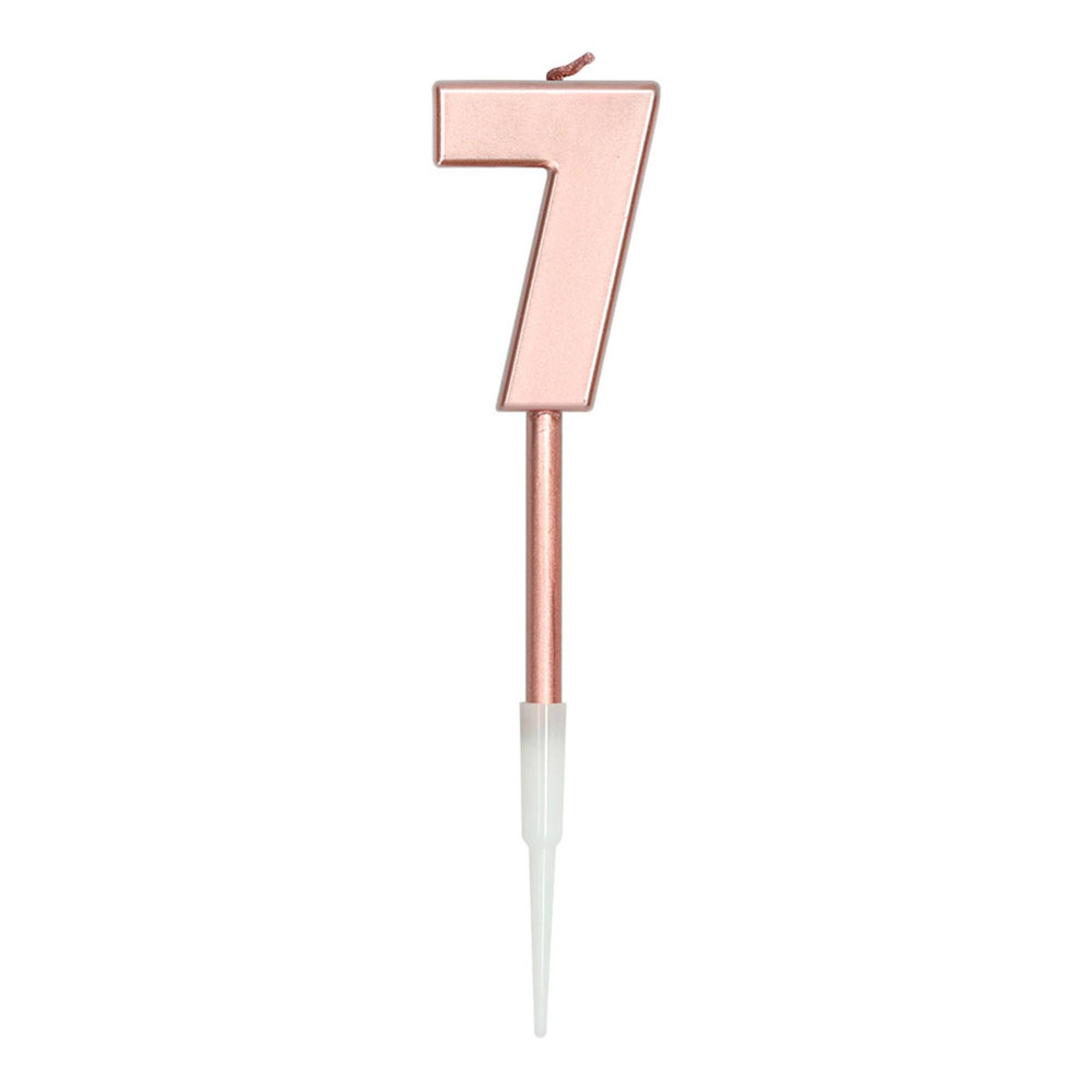 Kagelys Roséguld Metallic - Tal 7