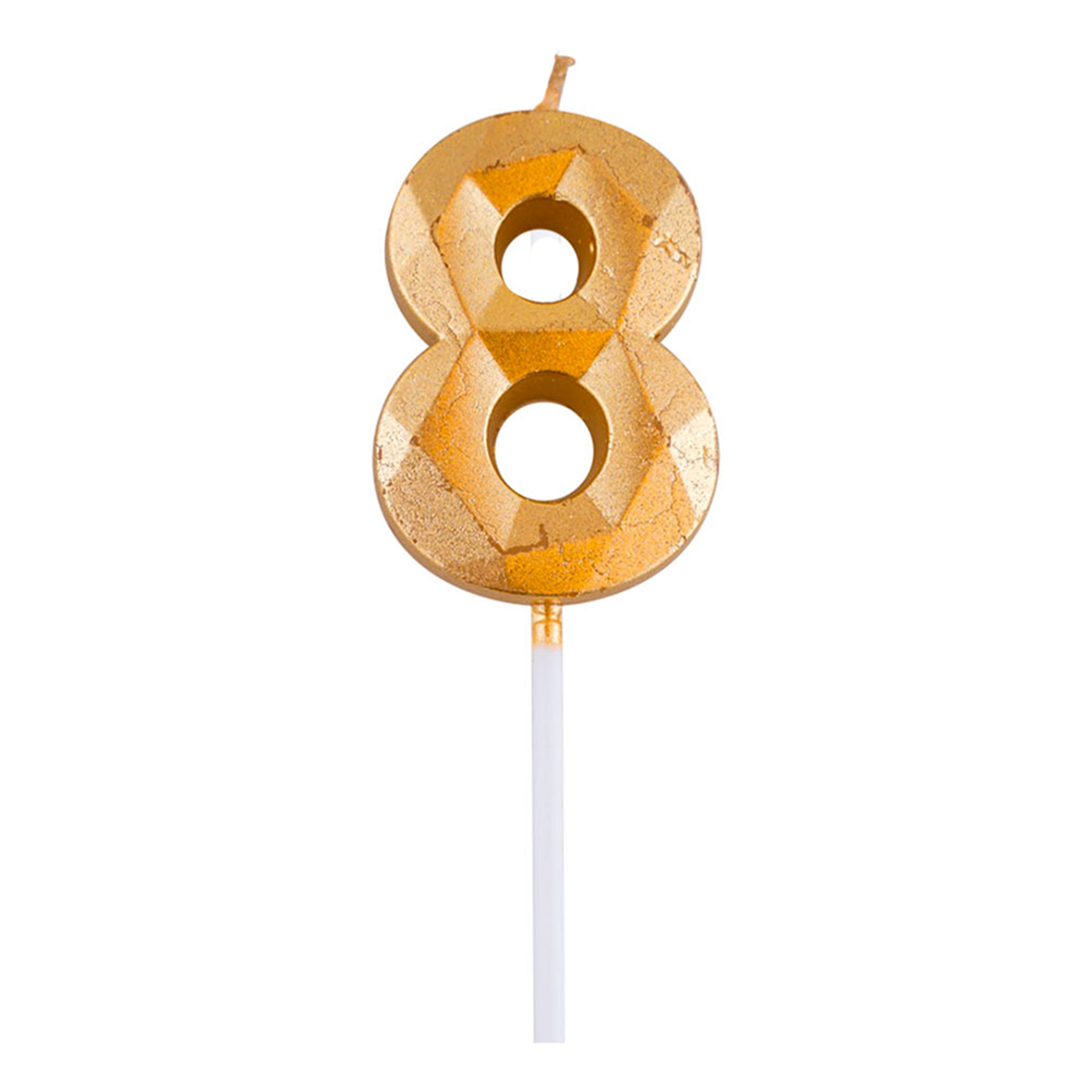 Kagelys Tal Diamond Guld - 8