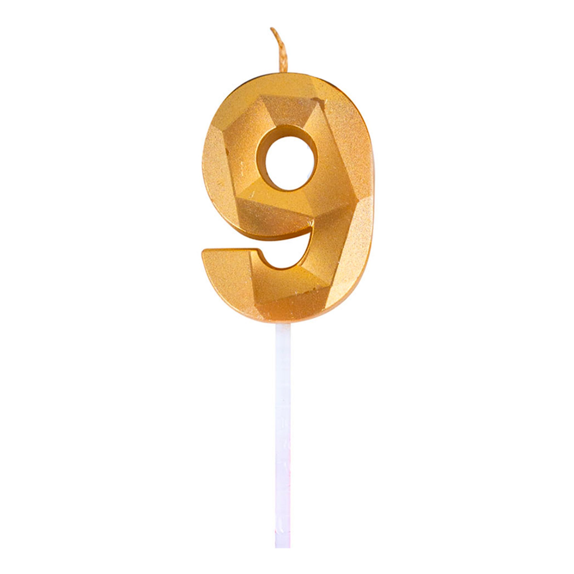 Kagelys Tal Diamond Guld - 9