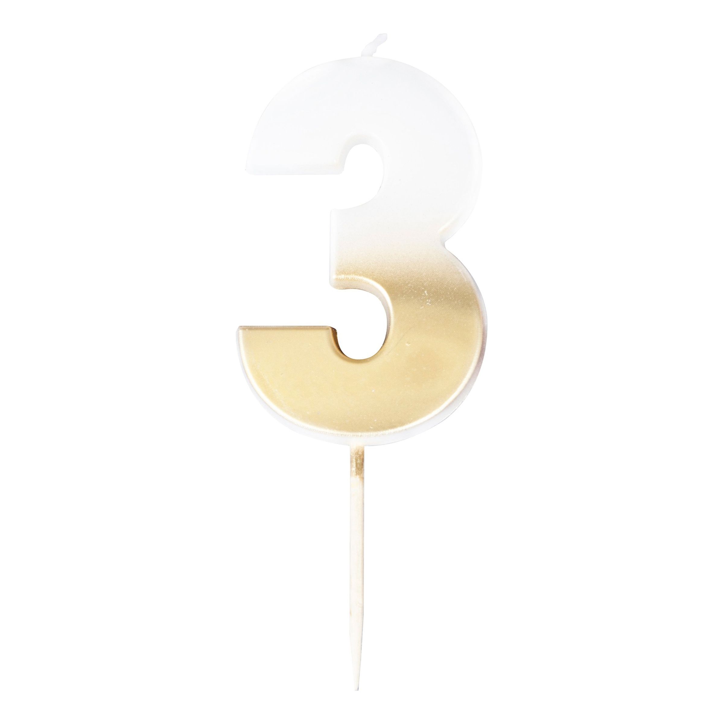Kagelys Tal Guld Ombre - Tal 3