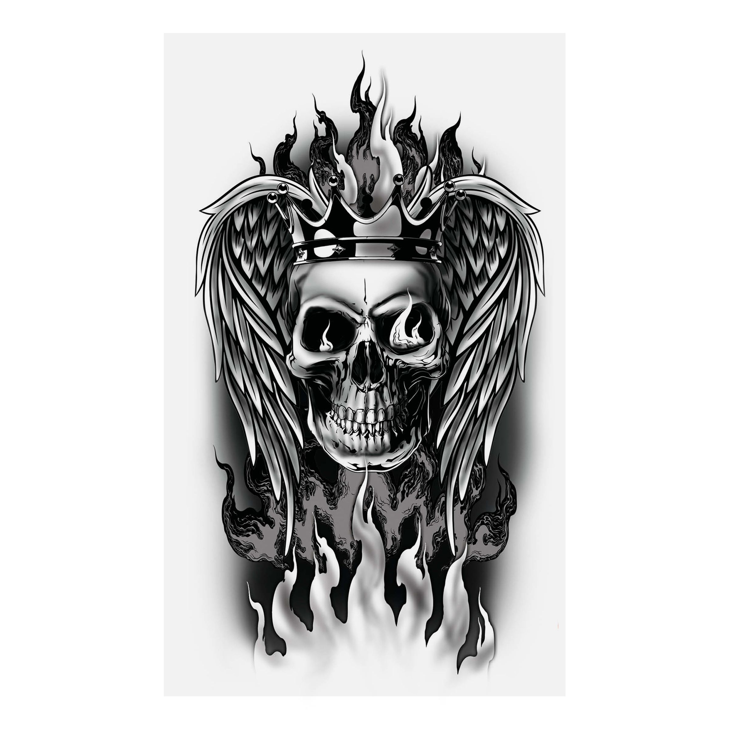 Tatuering Dödskalle