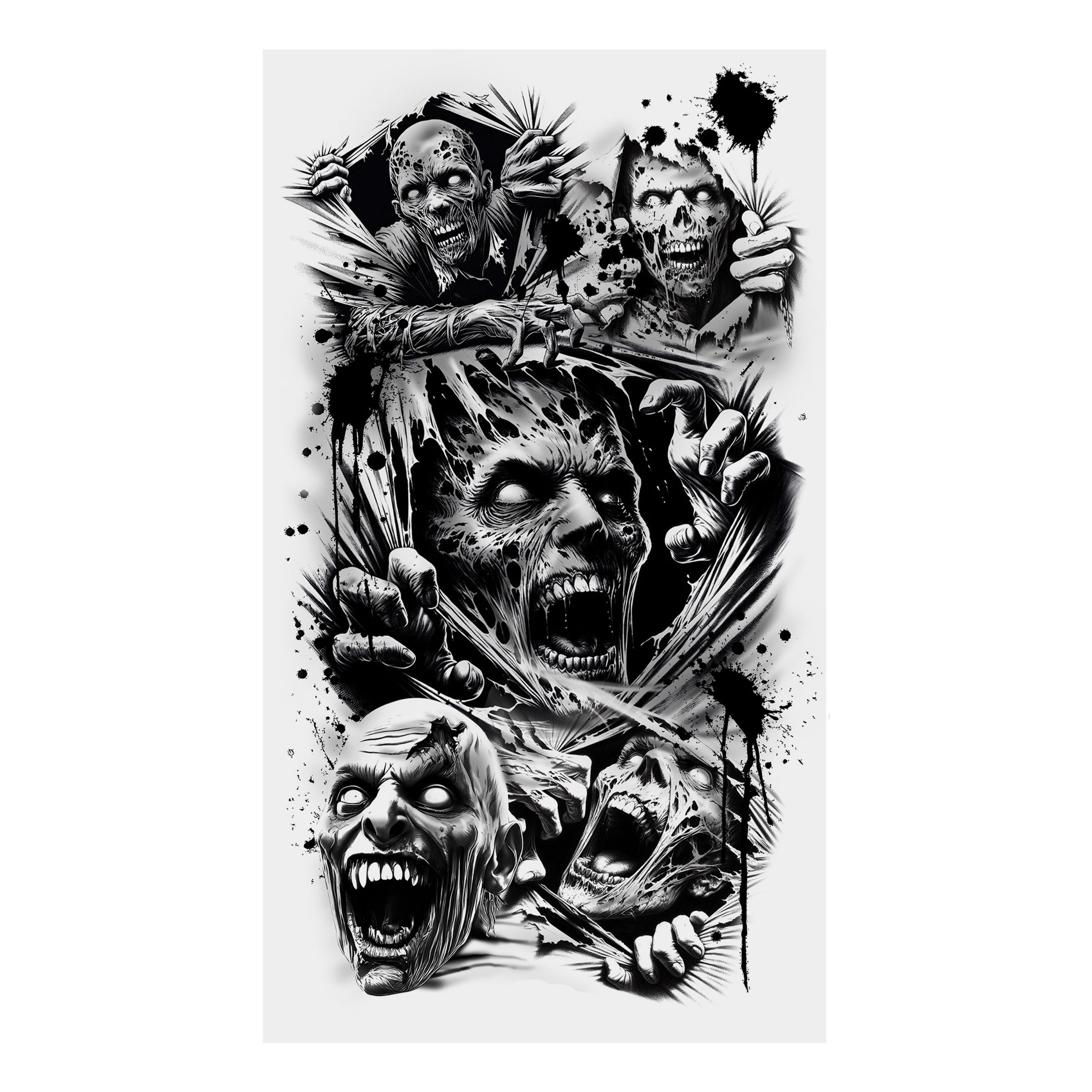 Tatuering Zombie