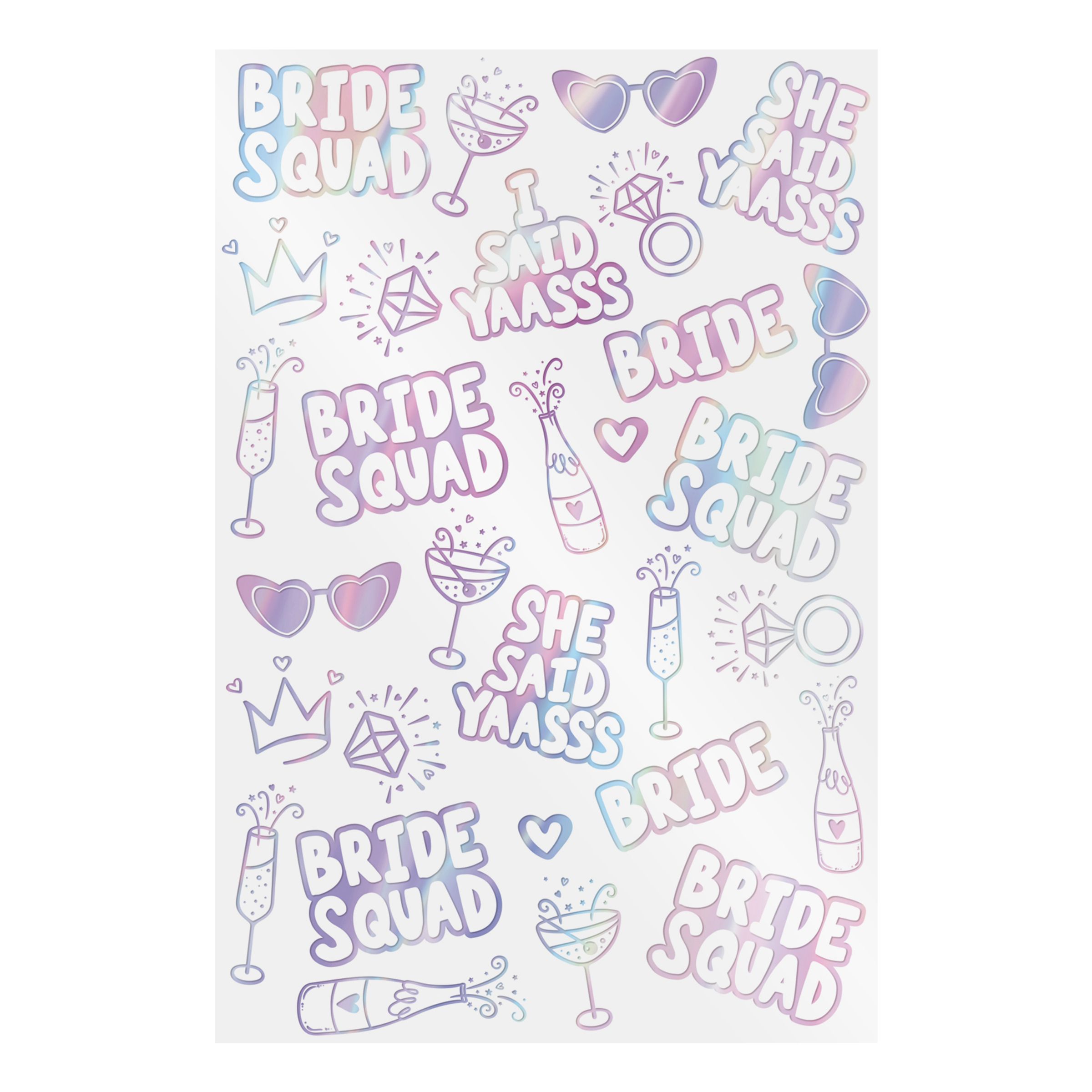 Tatoveringer Bride Squad Farveskinnende