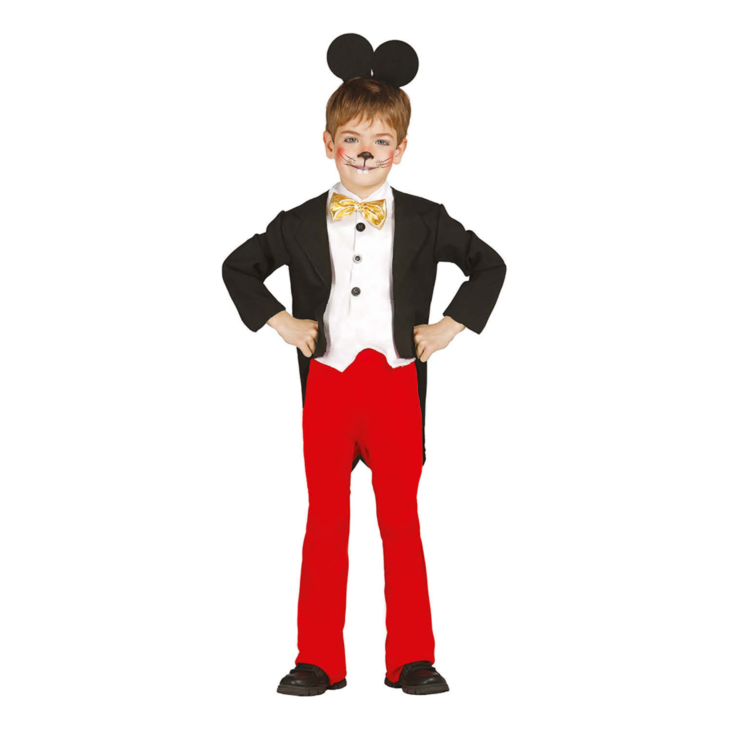 Mus Barn Maskeraddräkt - Small | Hem - Maskerad - Maskeraddräkter - Barndräkter | Maskeradspecialisten