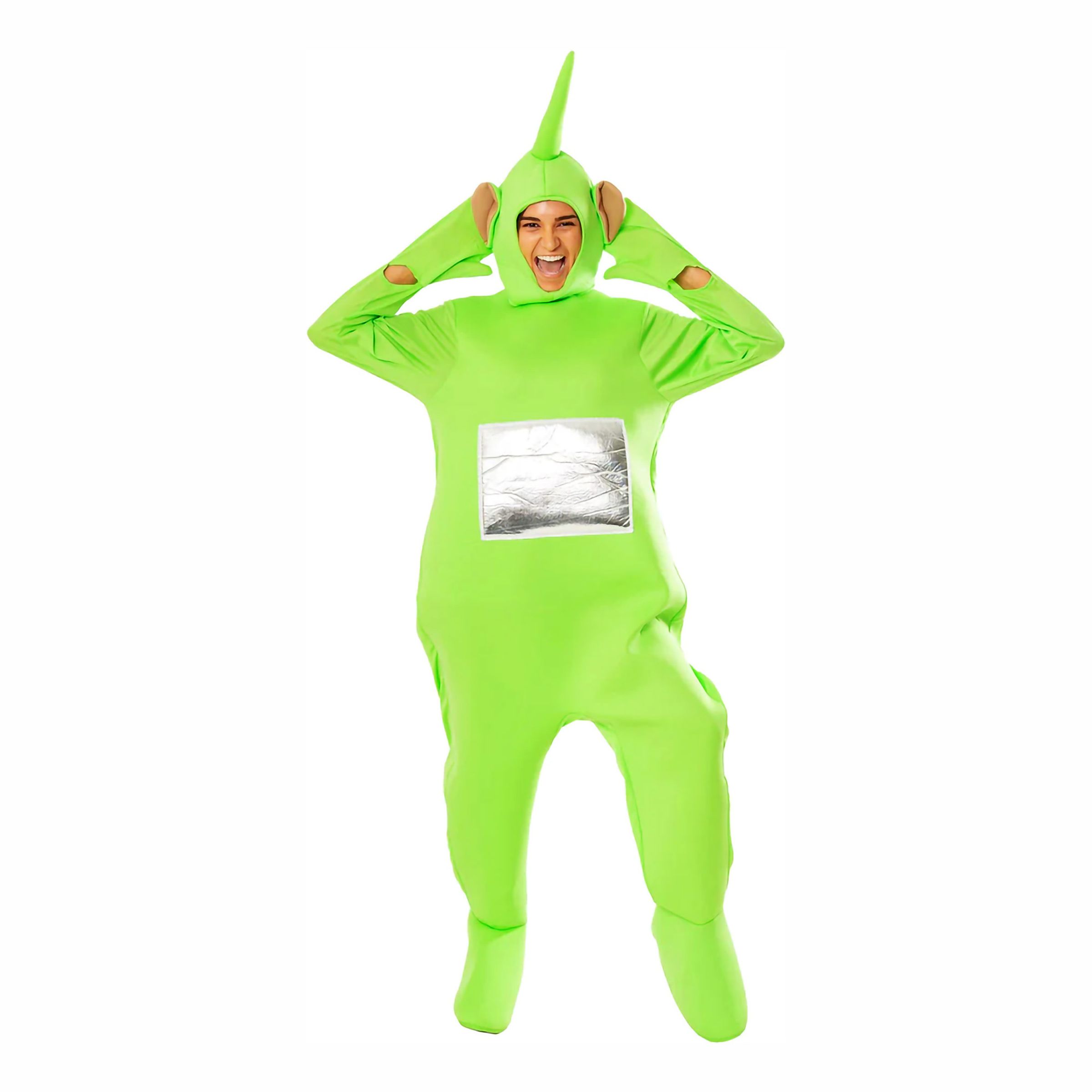 Teletubbies Dipsy Maskeraddräkt - One size | Hem - Maskerad - Maskeraddräkter - Herrdräkter | Maskeradspecialisten