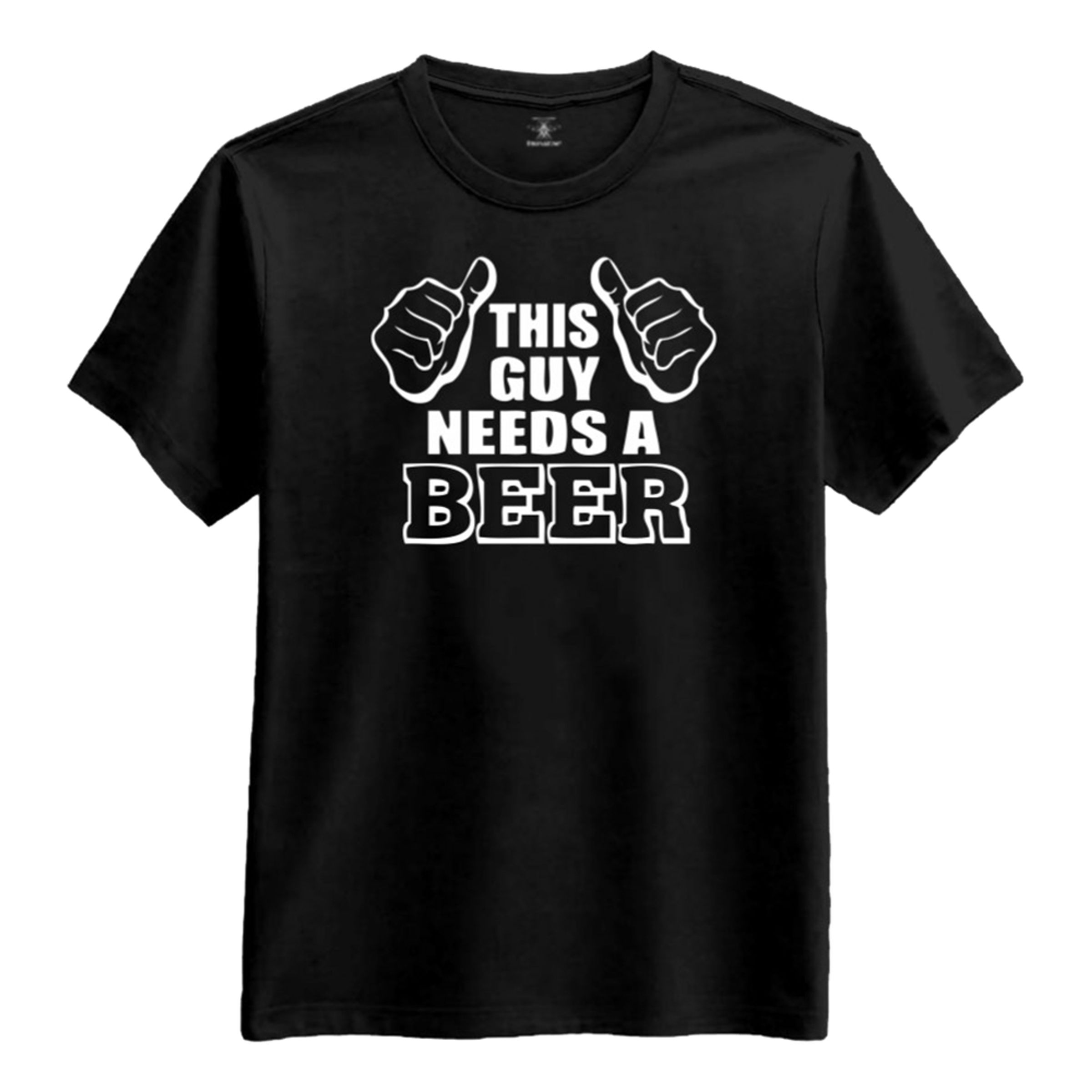 This Guy Needs a Beer T-shirt - Large