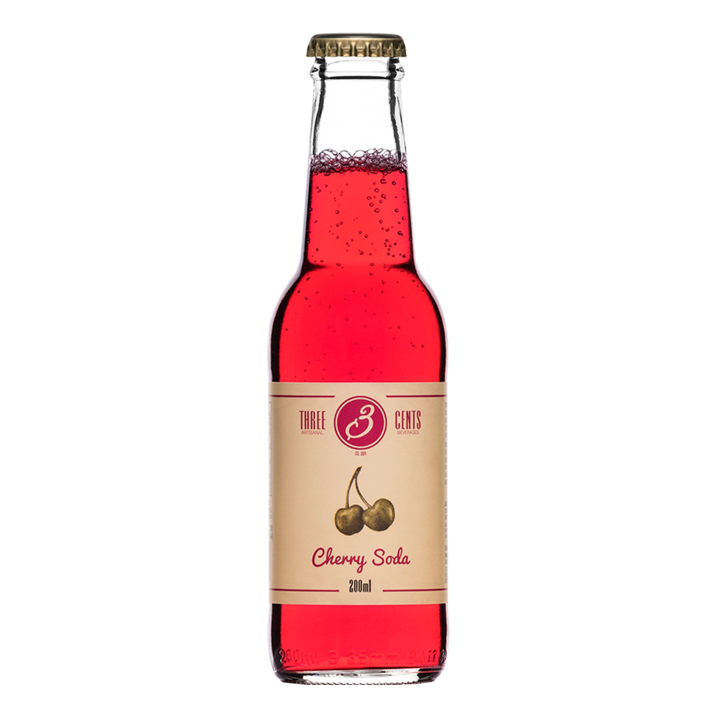 Three Cents Cherry Soda - 200 ml